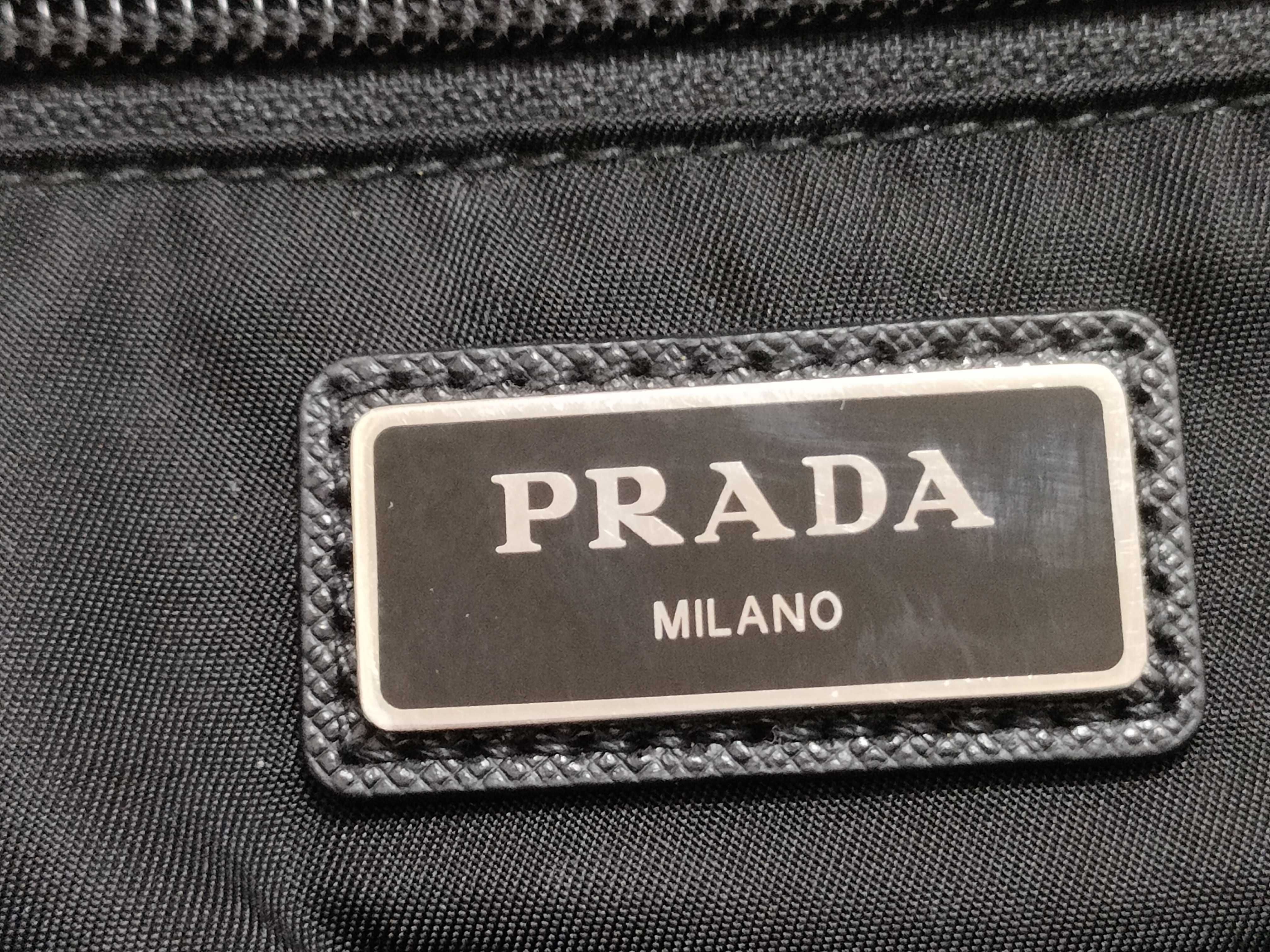 Nylon Prada Current Model 2VZ028 RE-NYRON Saffiano Backpack Rucksack — view 10