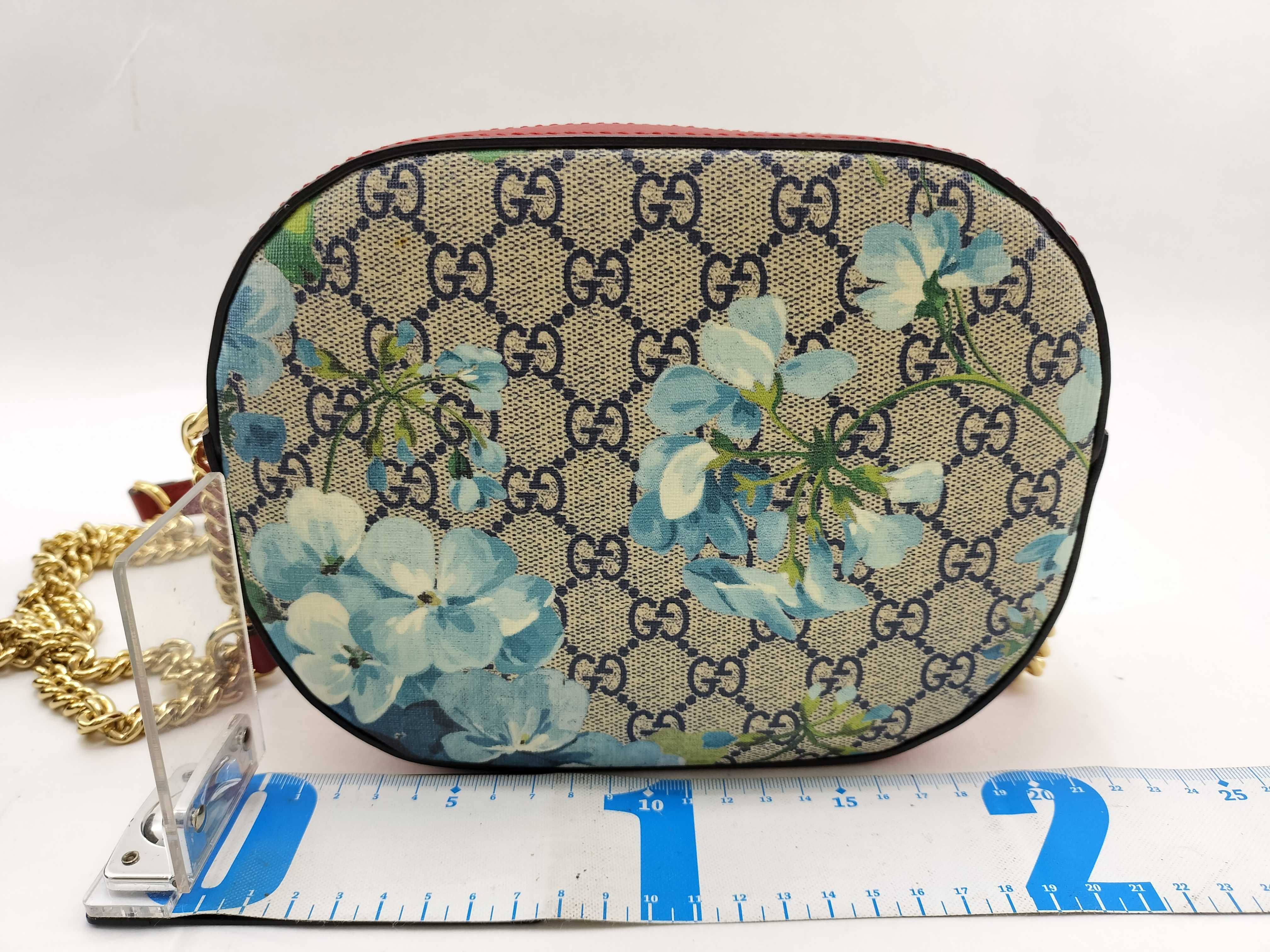 GG Supreme PH- Beige Canvas GG Supreme Blooms Sling Bag Shoulder Bag — view 2
