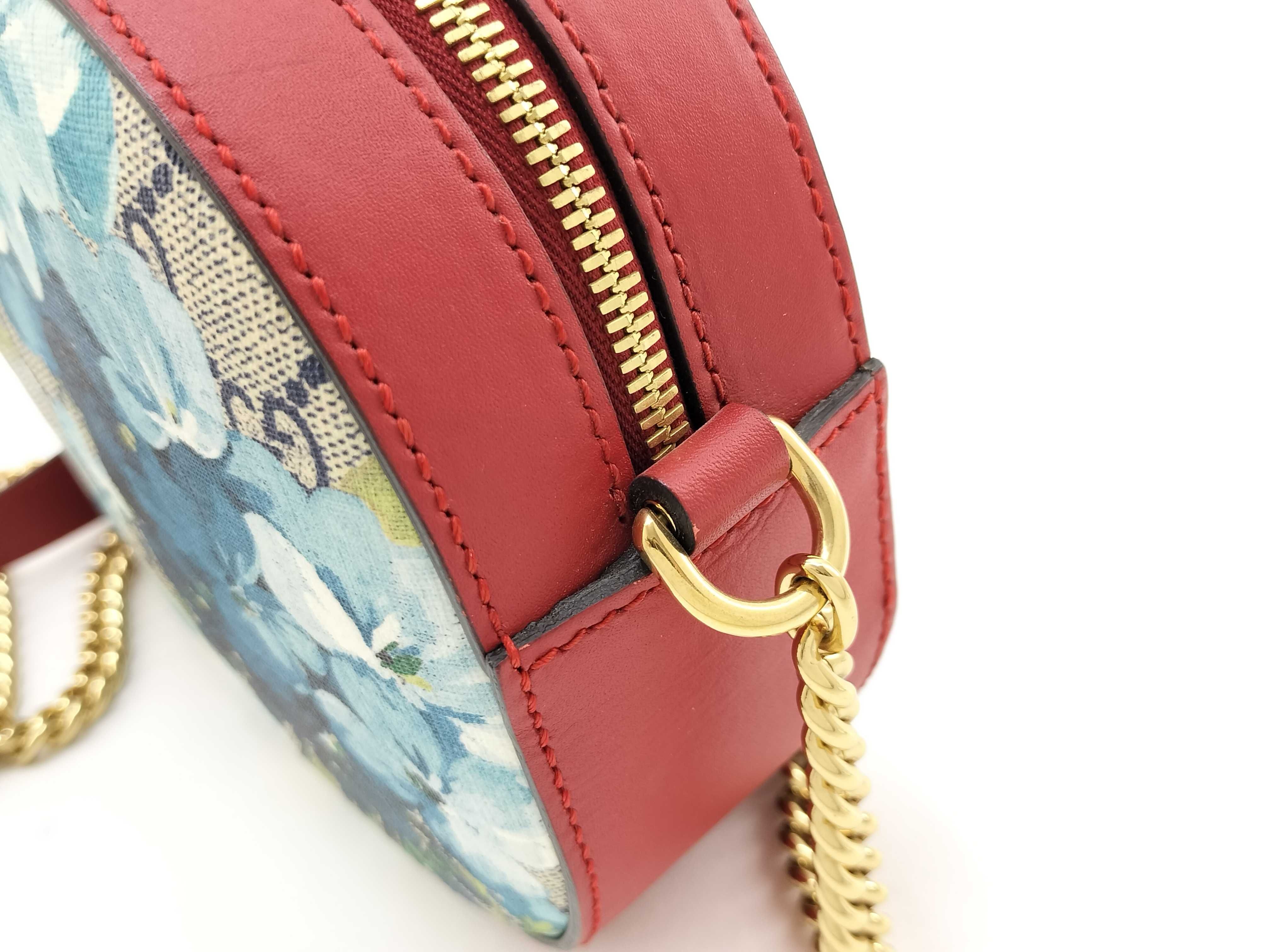 GG Supreme PH- Beige Canvas GG Supreme Blooms Sling Bag Shoulder Bag — view 6