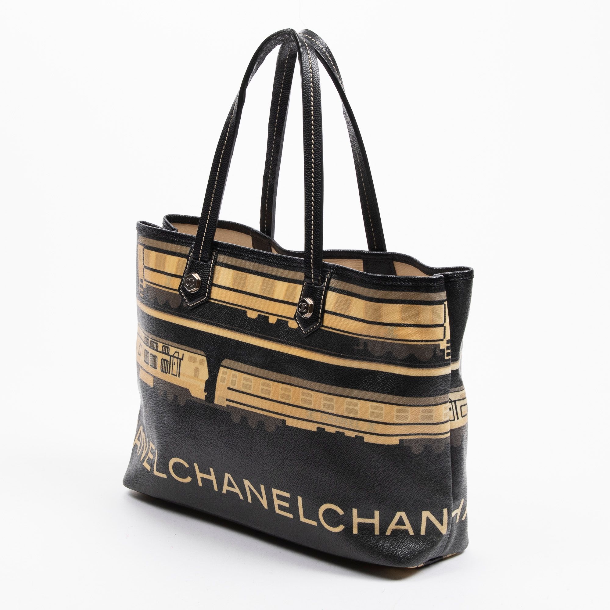 Central Station Tote  Central Station Print Coated Canvas — view 2