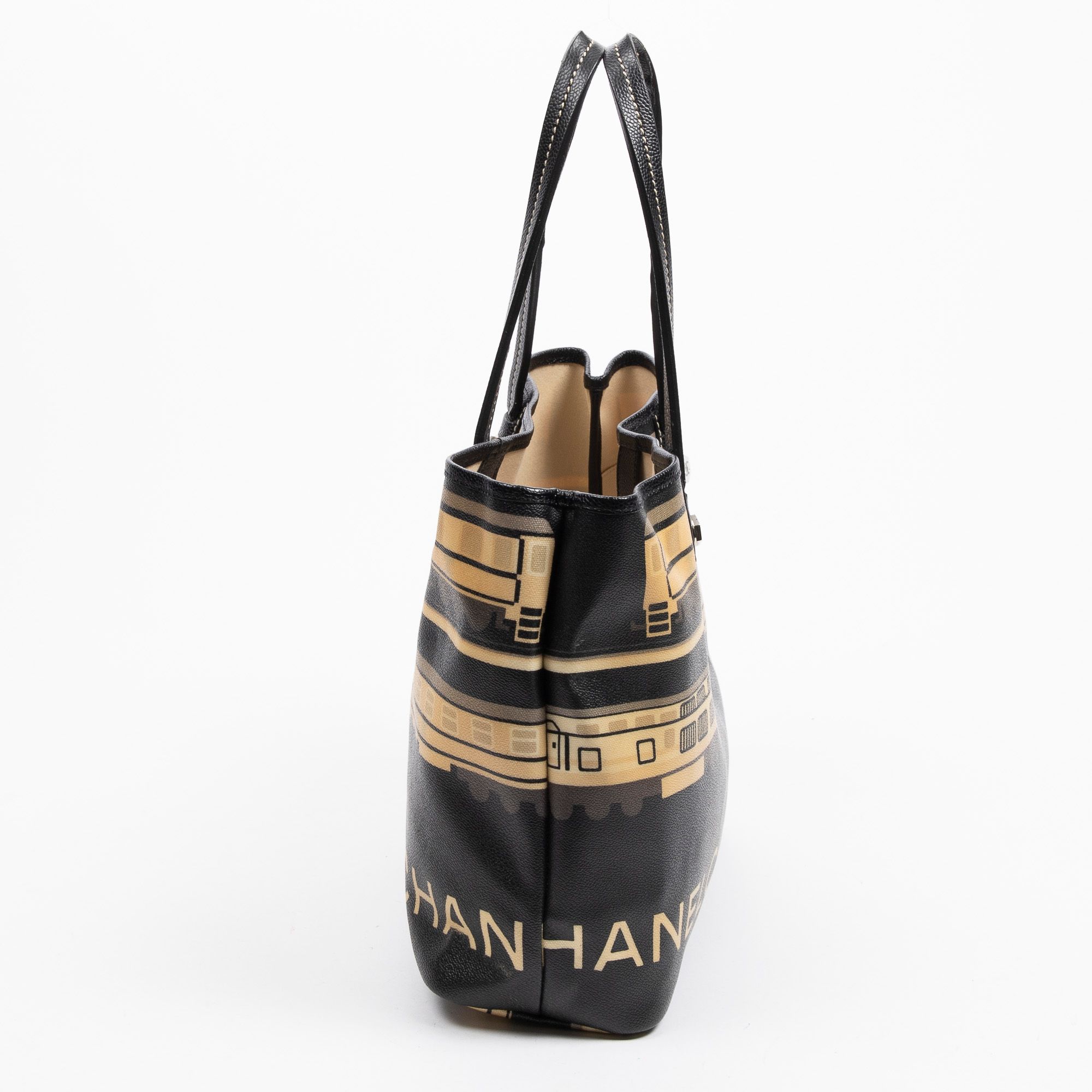 Central Station Tote  Central Station Print Coated Canvas — view 3