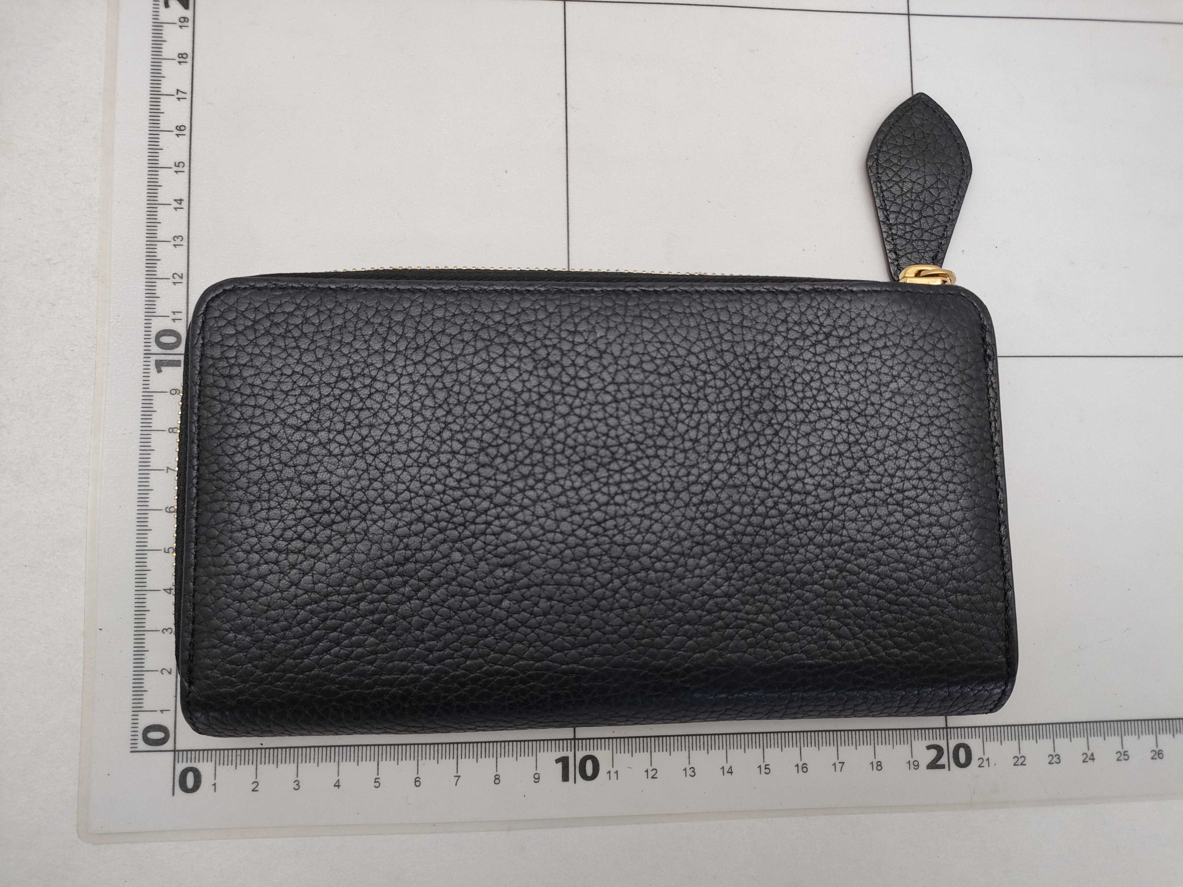 Portefeuille Comet M63102 RFID Noir Taurillon Leather Wallet — view 2