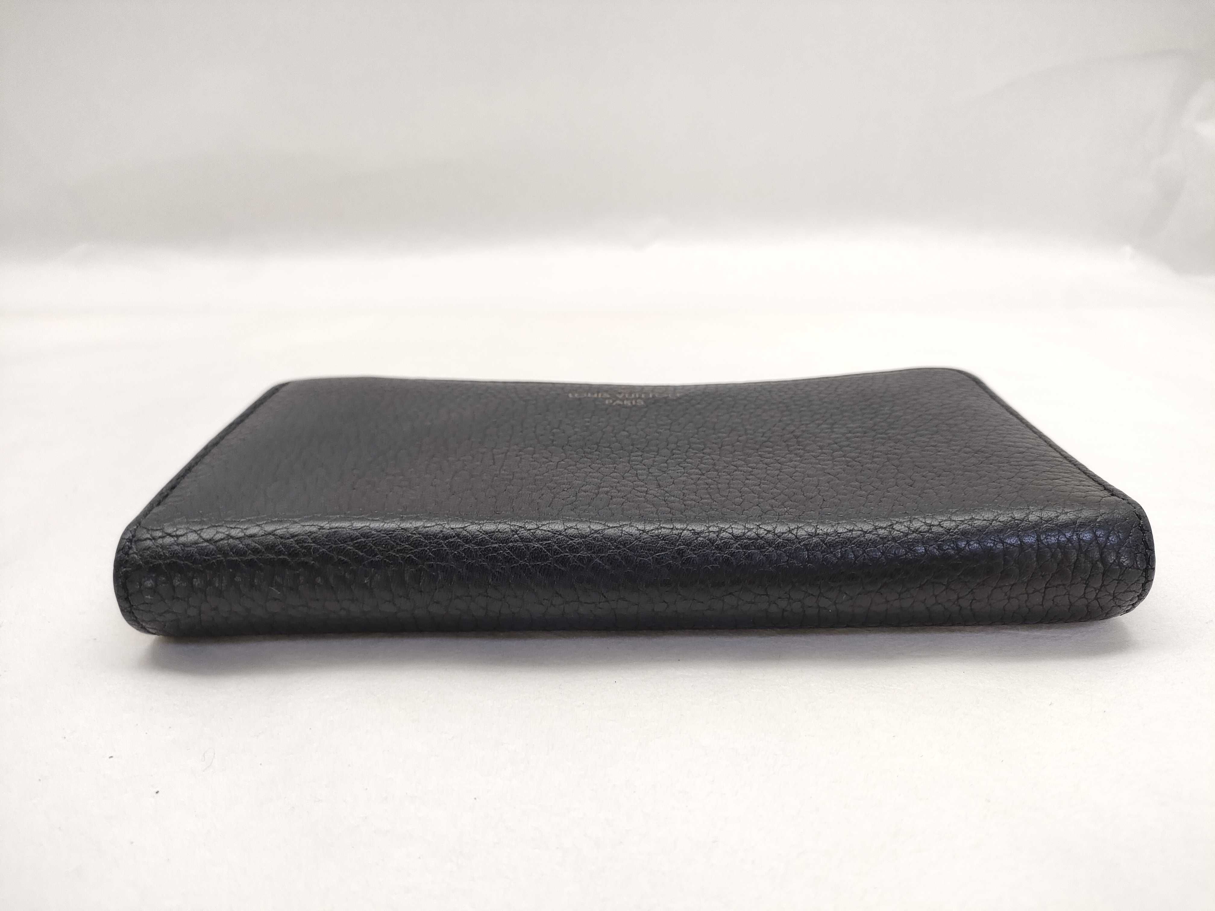 Portefeuille Comet M63102 RFID Noir Taurillon Leather Wallet — view 5
