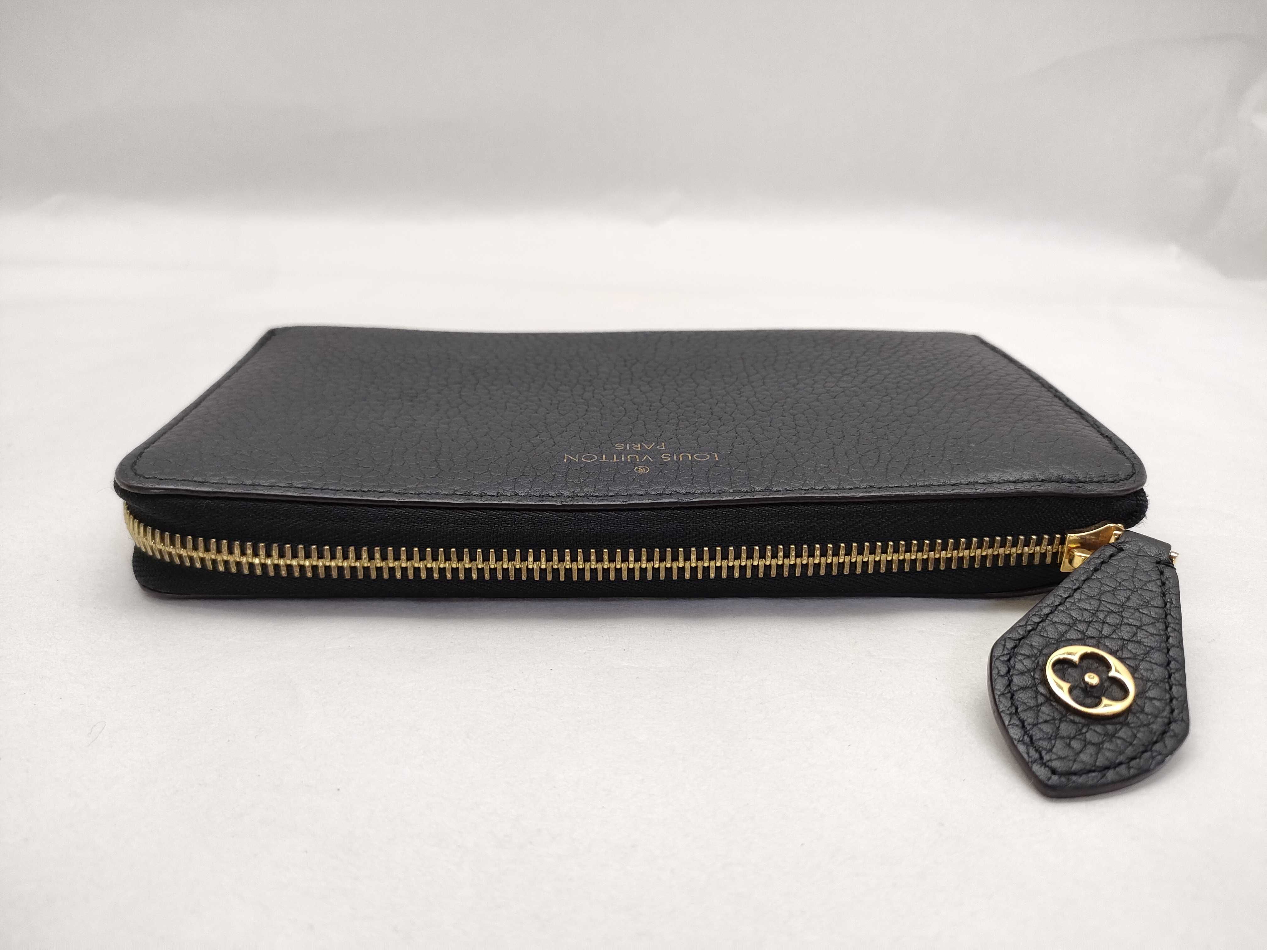 Portefeuille Comet M63102 RFID Noir Taurillon Leather Wallet — view 6