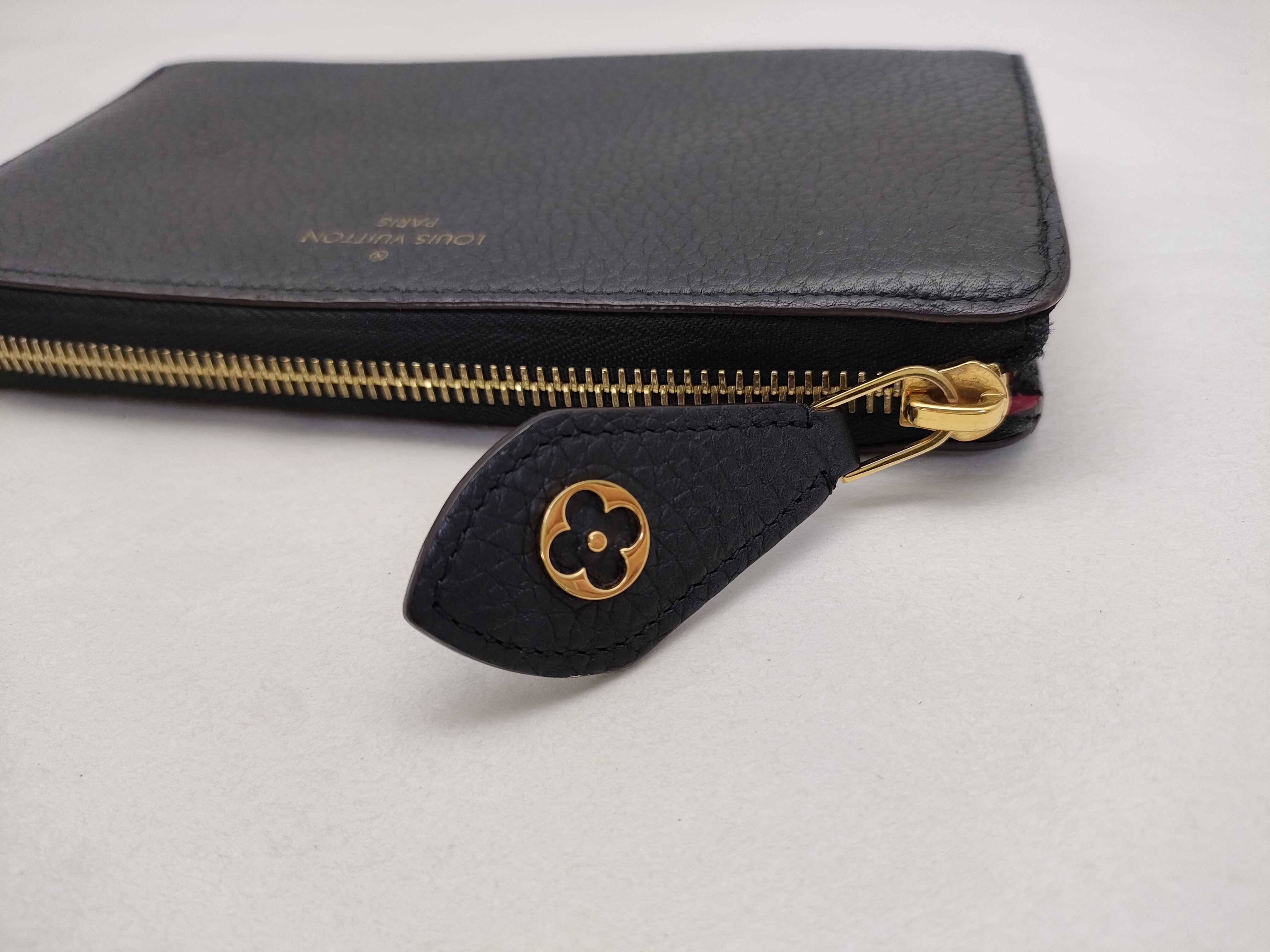 Portefeuille Comet M63102 RFID Noir Taurillon Leather Wallet — view 7