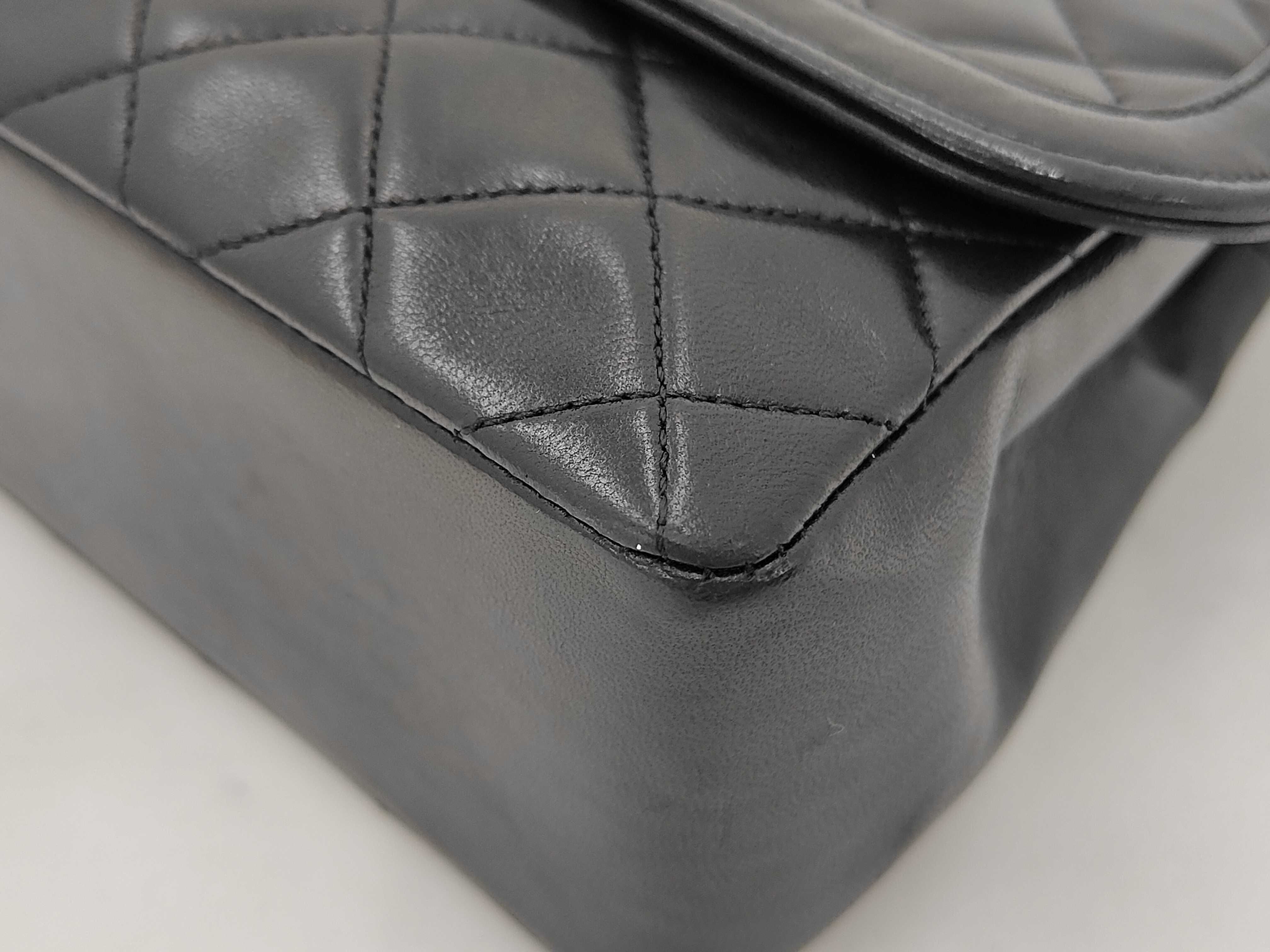 Matelassé Lambskin Chain Shoulder Bag with Pouch (Item No. 1) — view 4