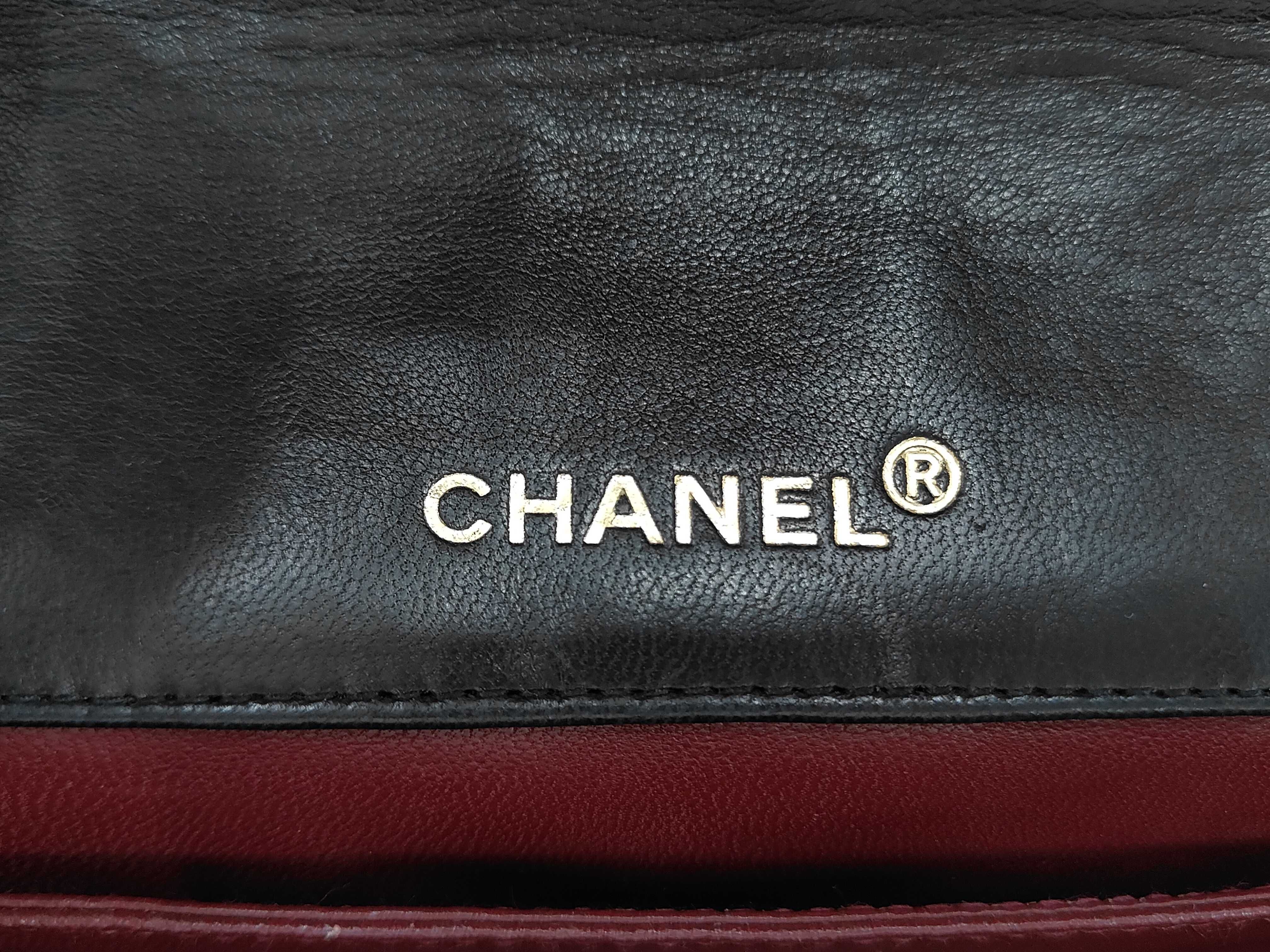 Matelassé Lambskin Chain Shoulder Bag with Pouch (Item No. 1) — view 10