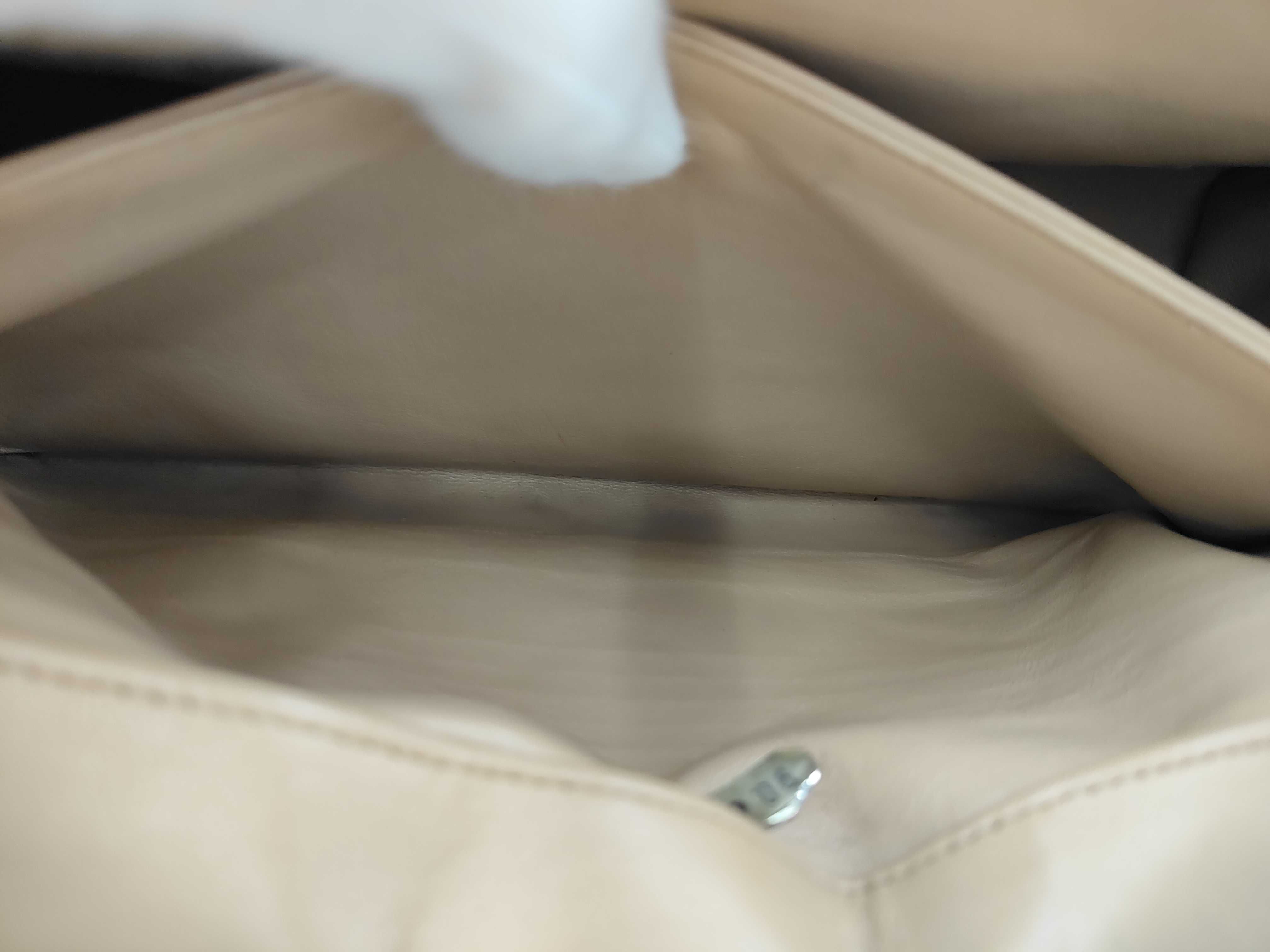 Degas Matelassé 30 Chain Shoulder Bag, Beige — view 11