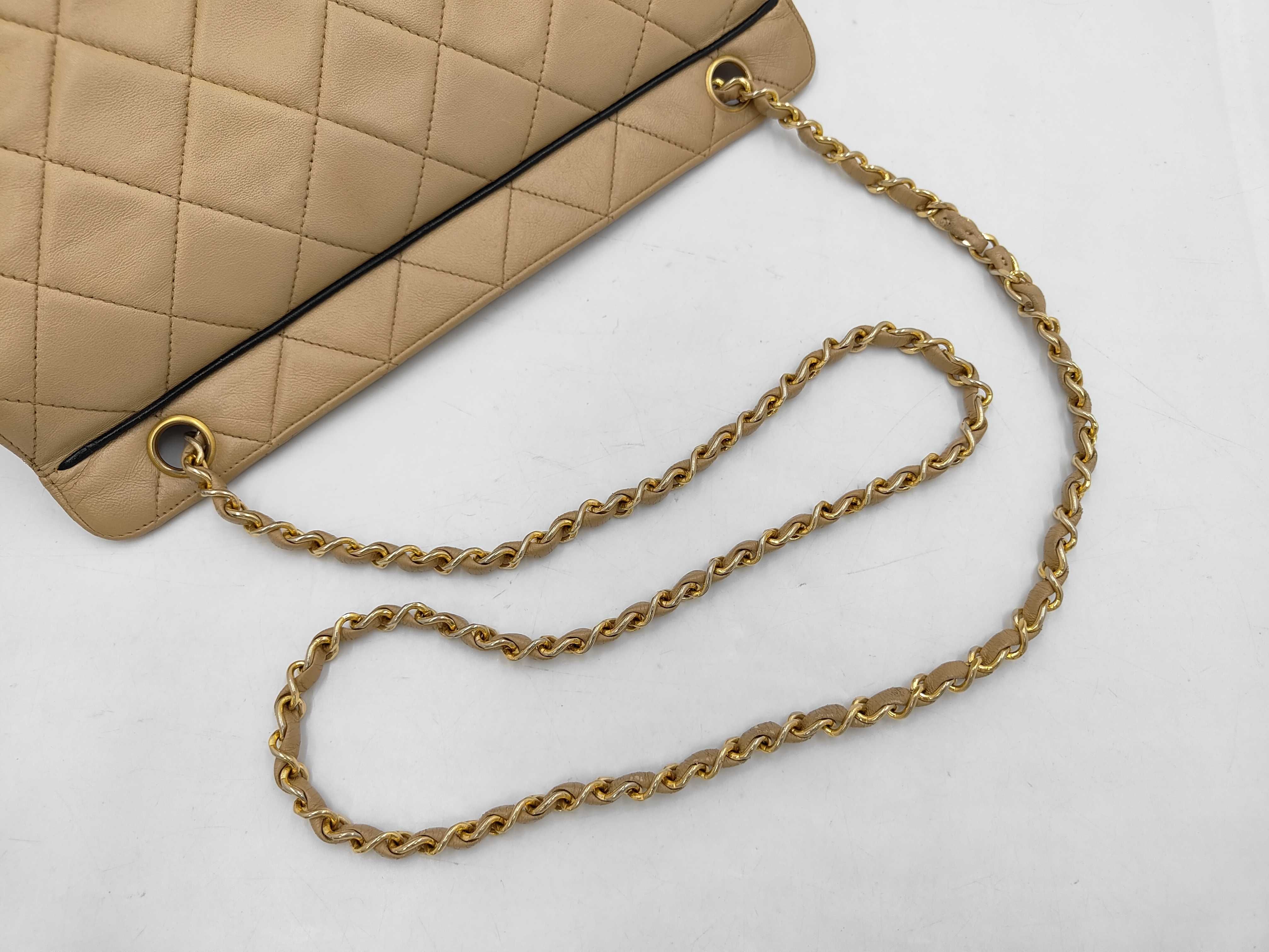 Degas Matelassé 30 Chain Shoulder Bag, Beige — view 3