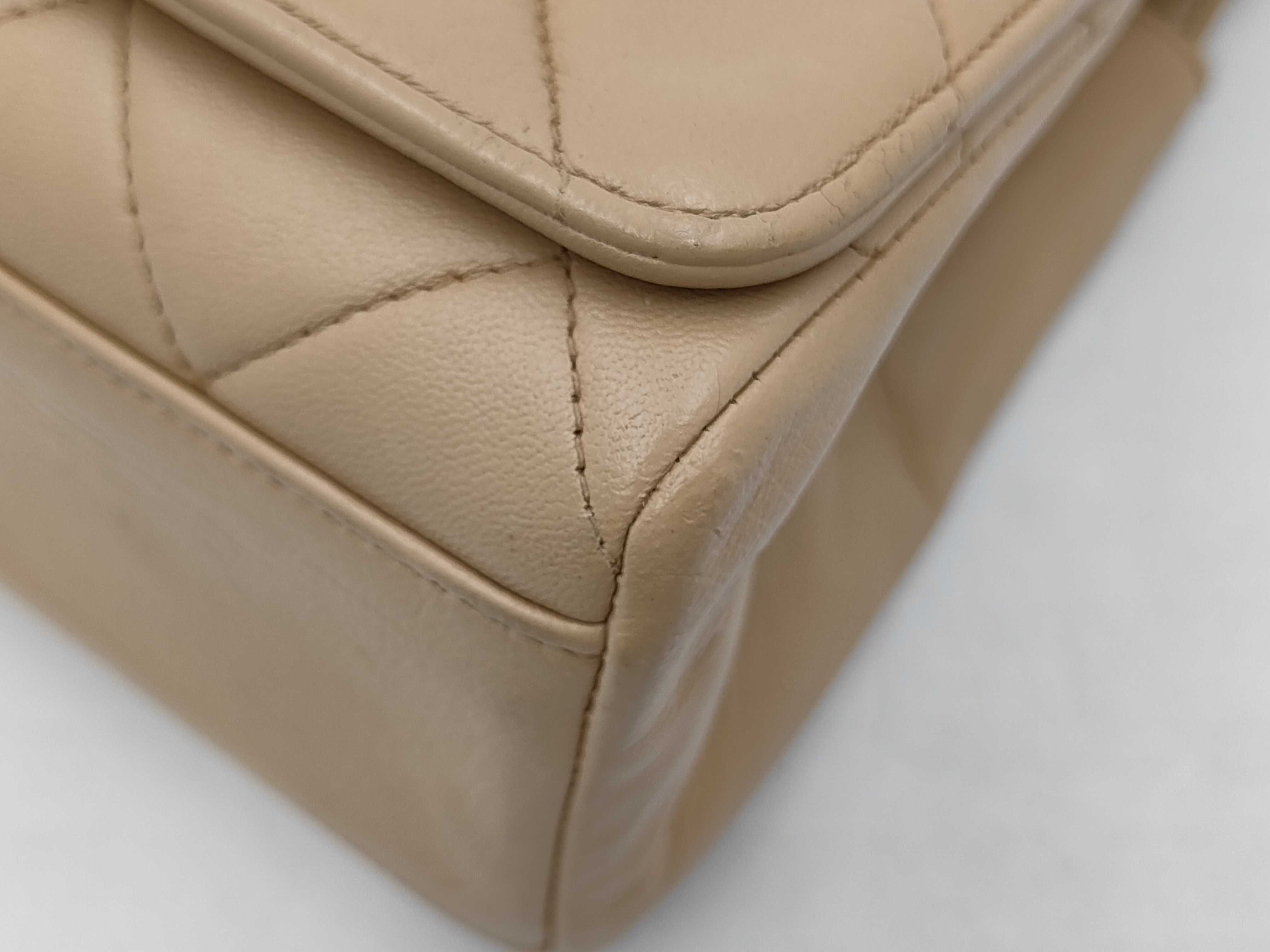 Degas Matelassé 30 Chain Shoulder Bag, Beige — view 7