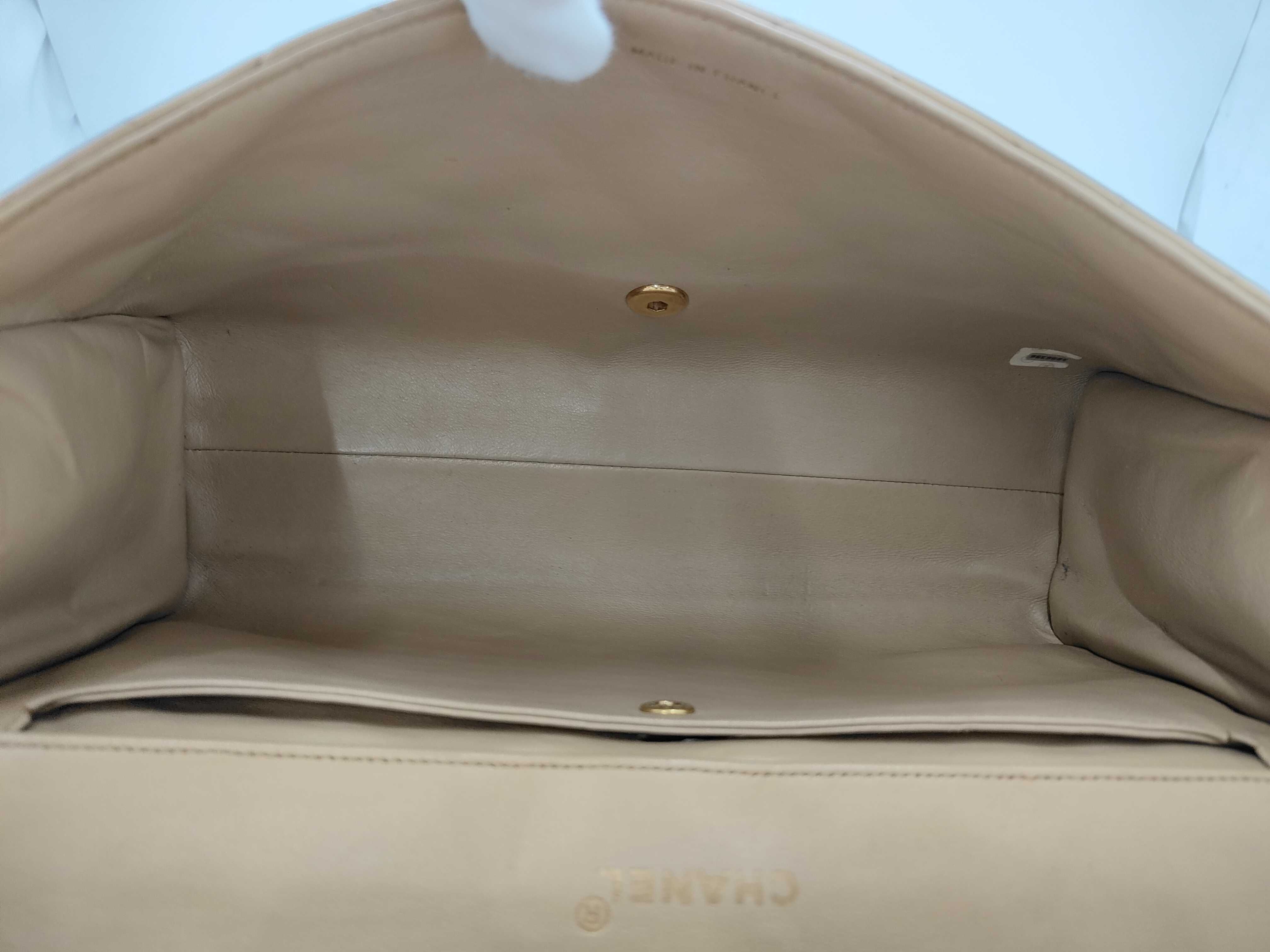 Degas Matelassé 30 Chain Shoulder Bag, Beige — view 10