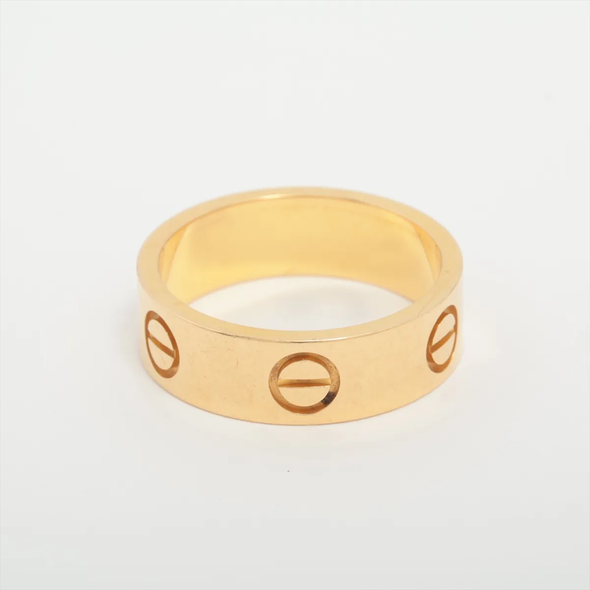 Love Ring 750 (Yellow Gold) 5.8g Size 51 PMR399 Dents CRB4084651 — view 2