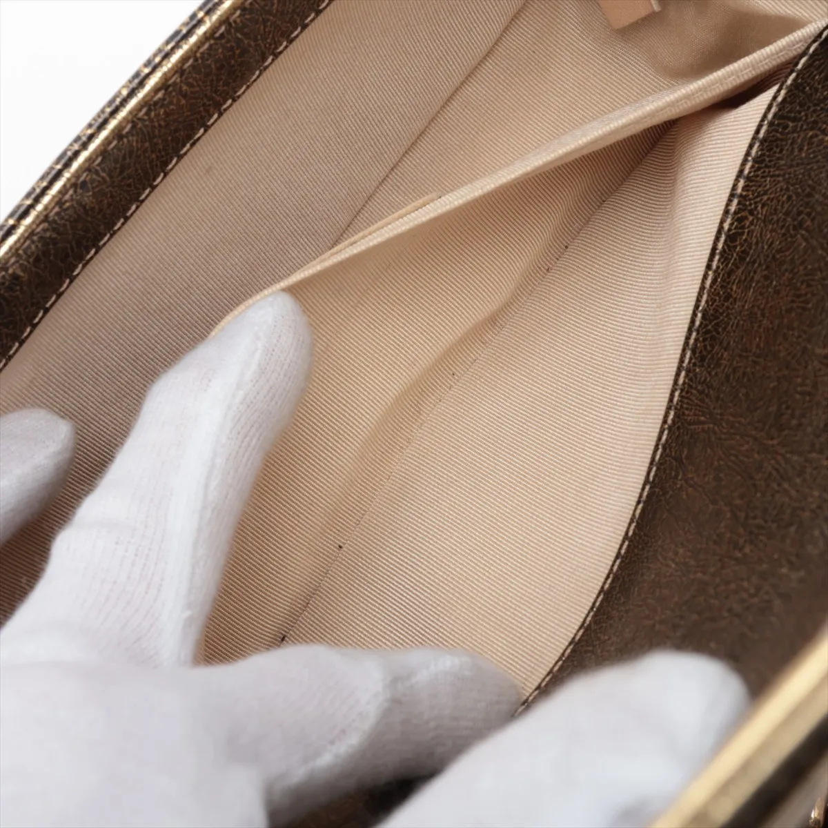 Boy Chanel 20 Small Leather Chain Shoulder Bag, Gold x Black, Gold Hardware, 24530415, Serial Number 24, A67085 — view 8
