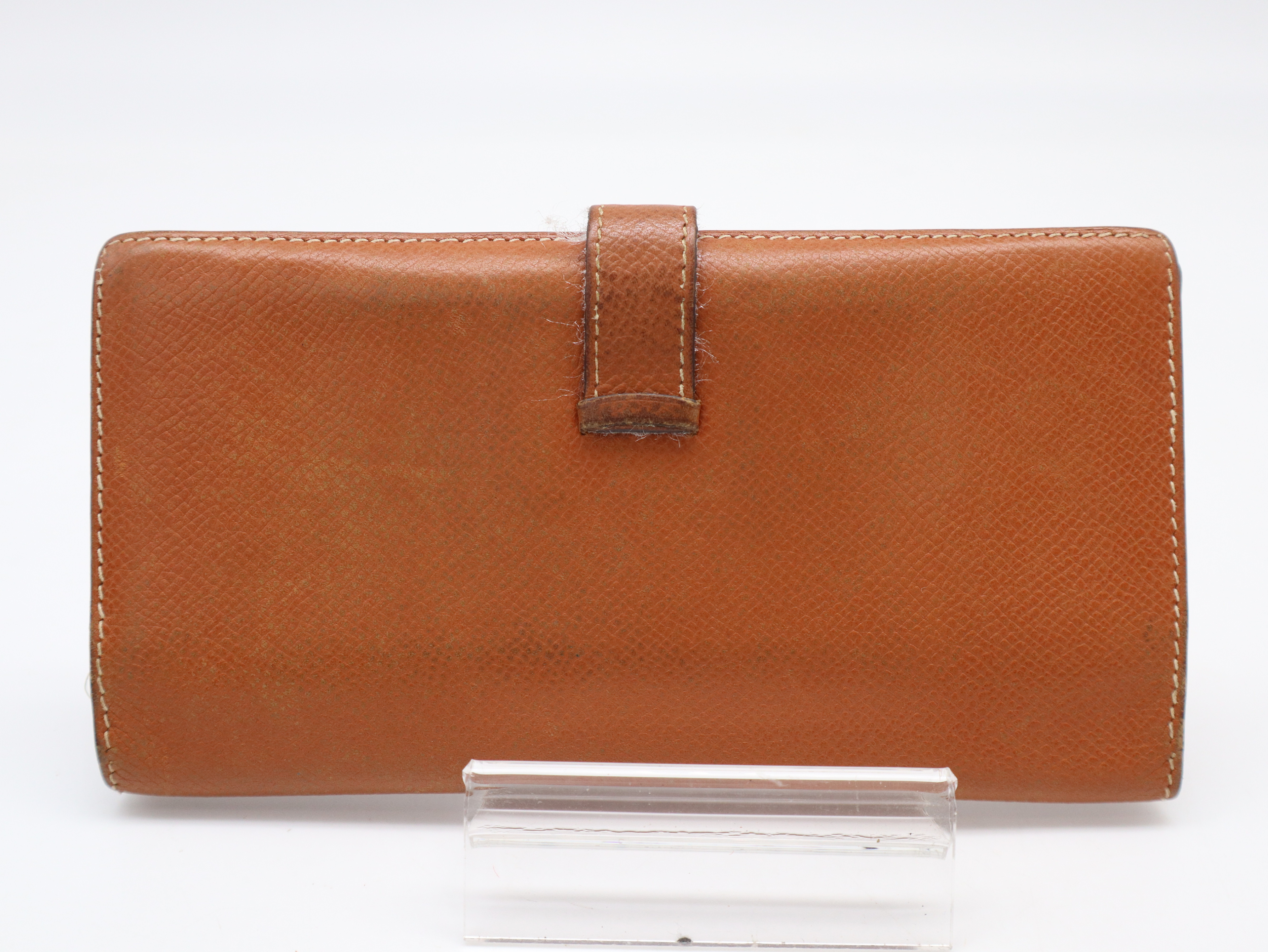 Bearn Long Wallet I Stamp Chevre Brown Wallet — view 2