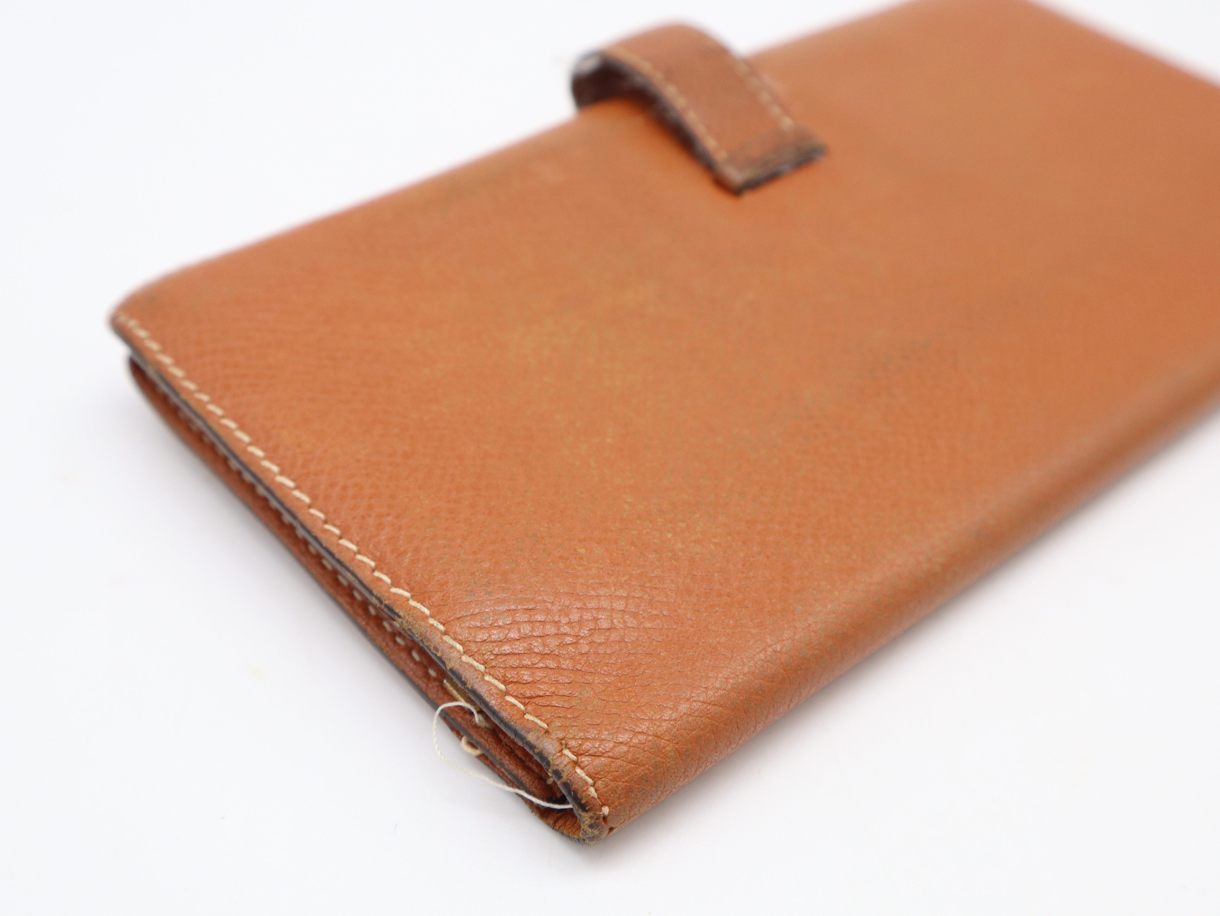 Bearn Long Wallet I Stamp Chevre Brown Wallet — view 7