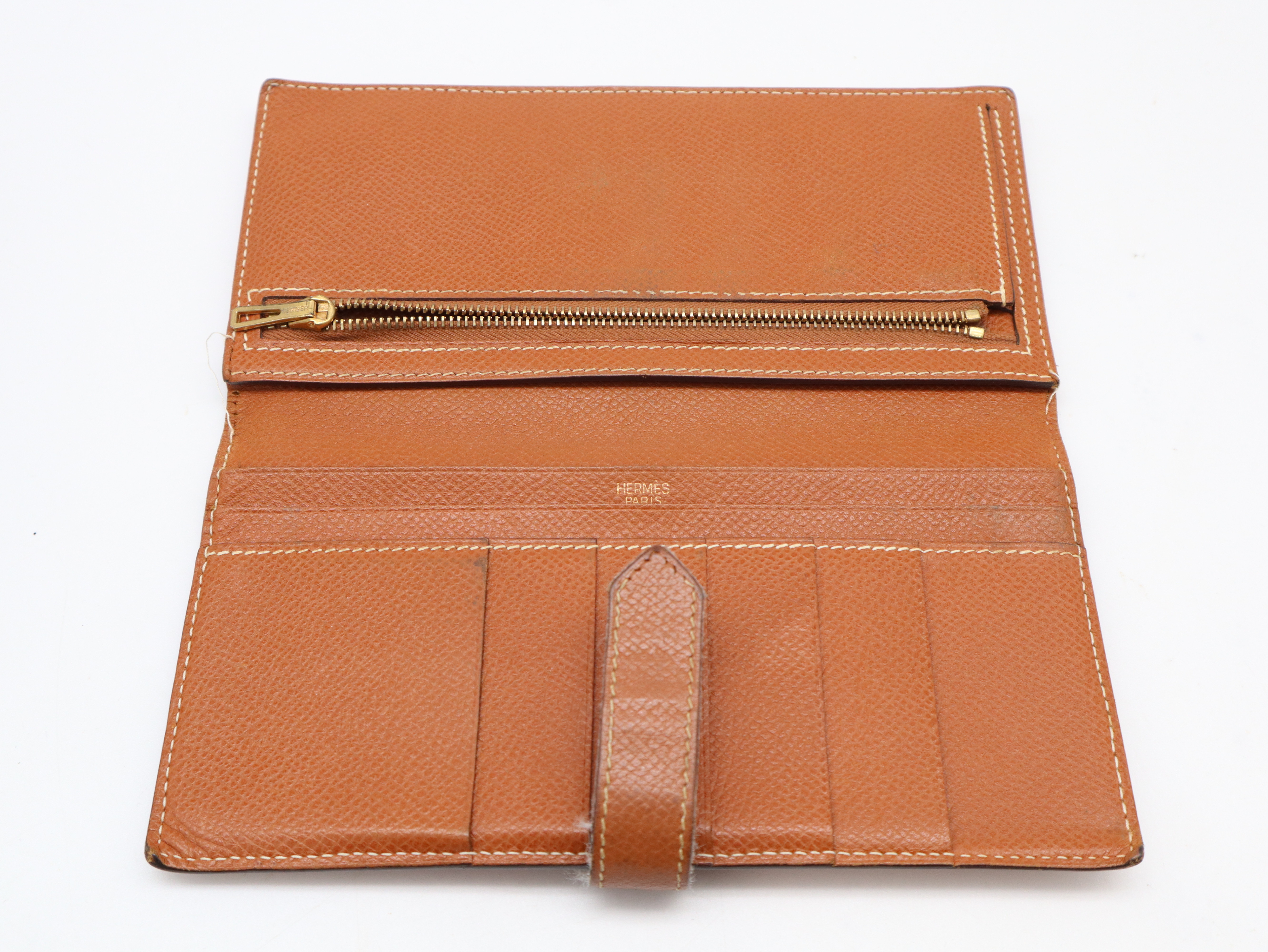 Bearn Long Wallet I Stamp Chevre Brown Wallet — view 8
