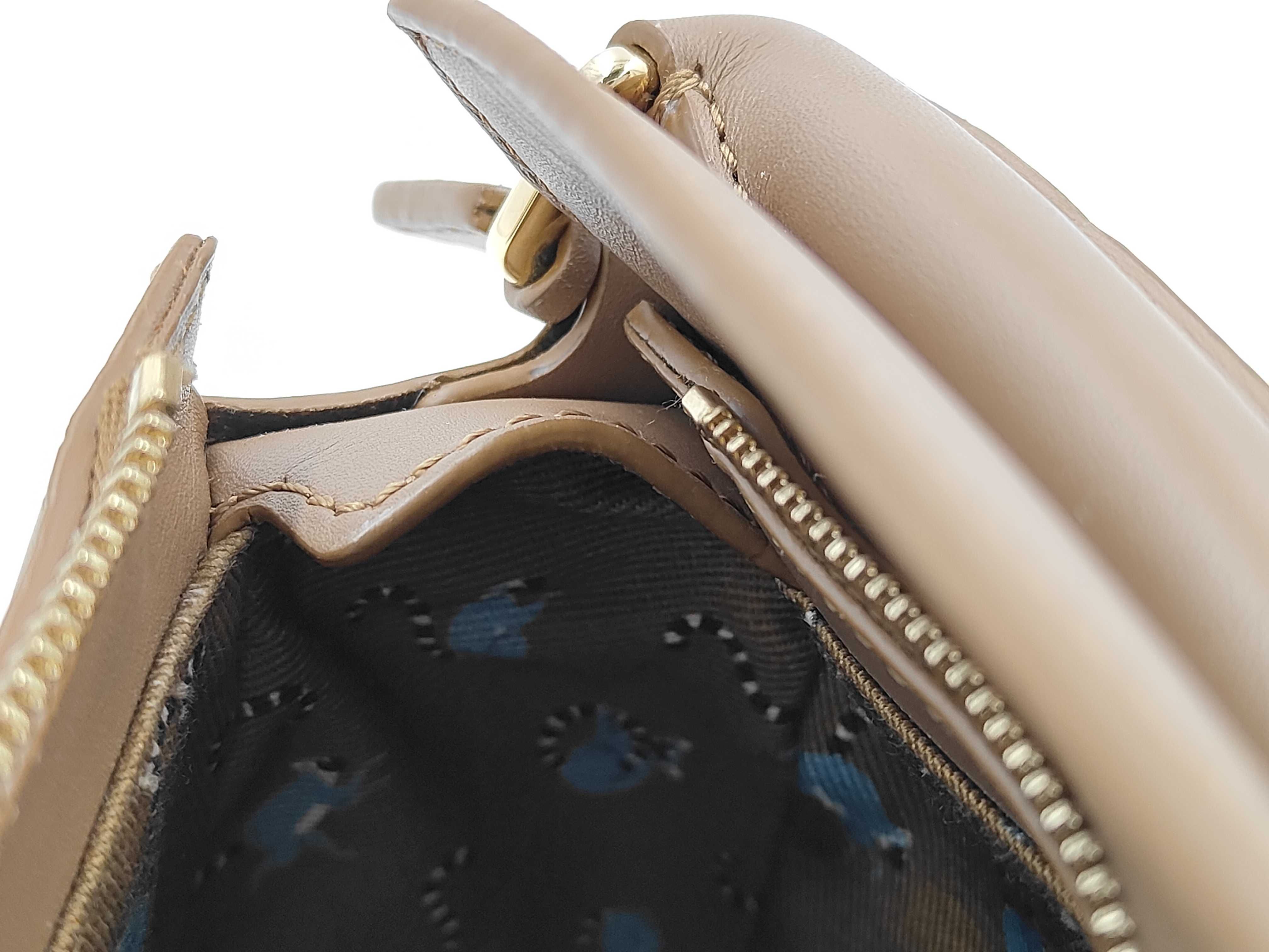 Puzzle Edge Bag Mini Snafujita Oak Leather Handbag — view 6