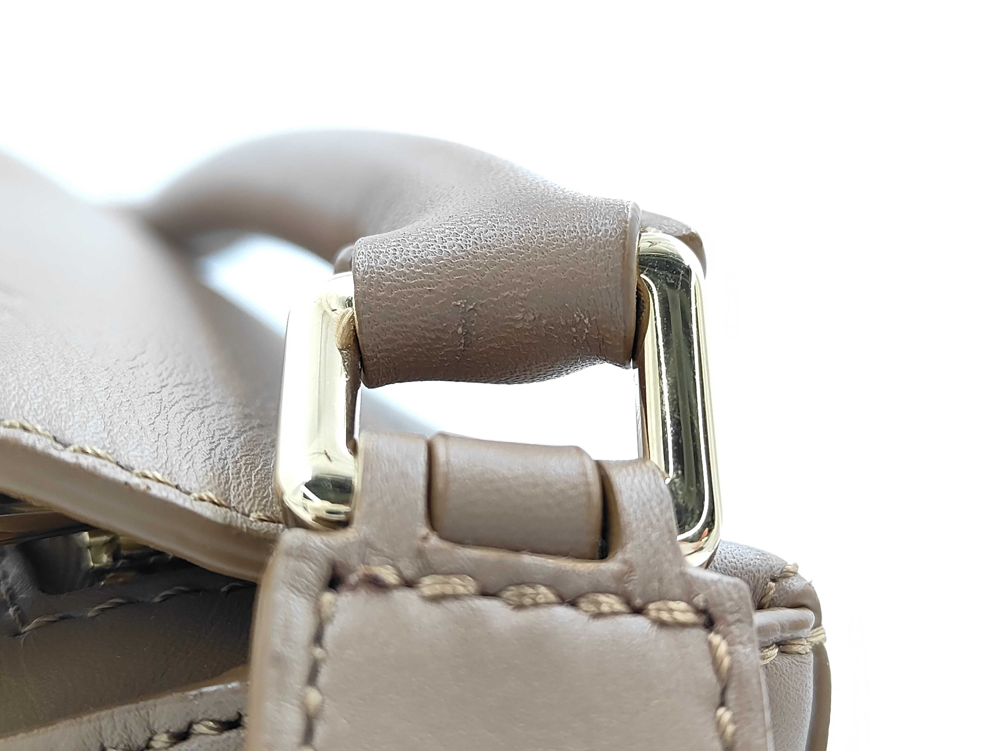 Puzzle Edge Bag Mini Snafujita Oak Leather Handbag — view 10