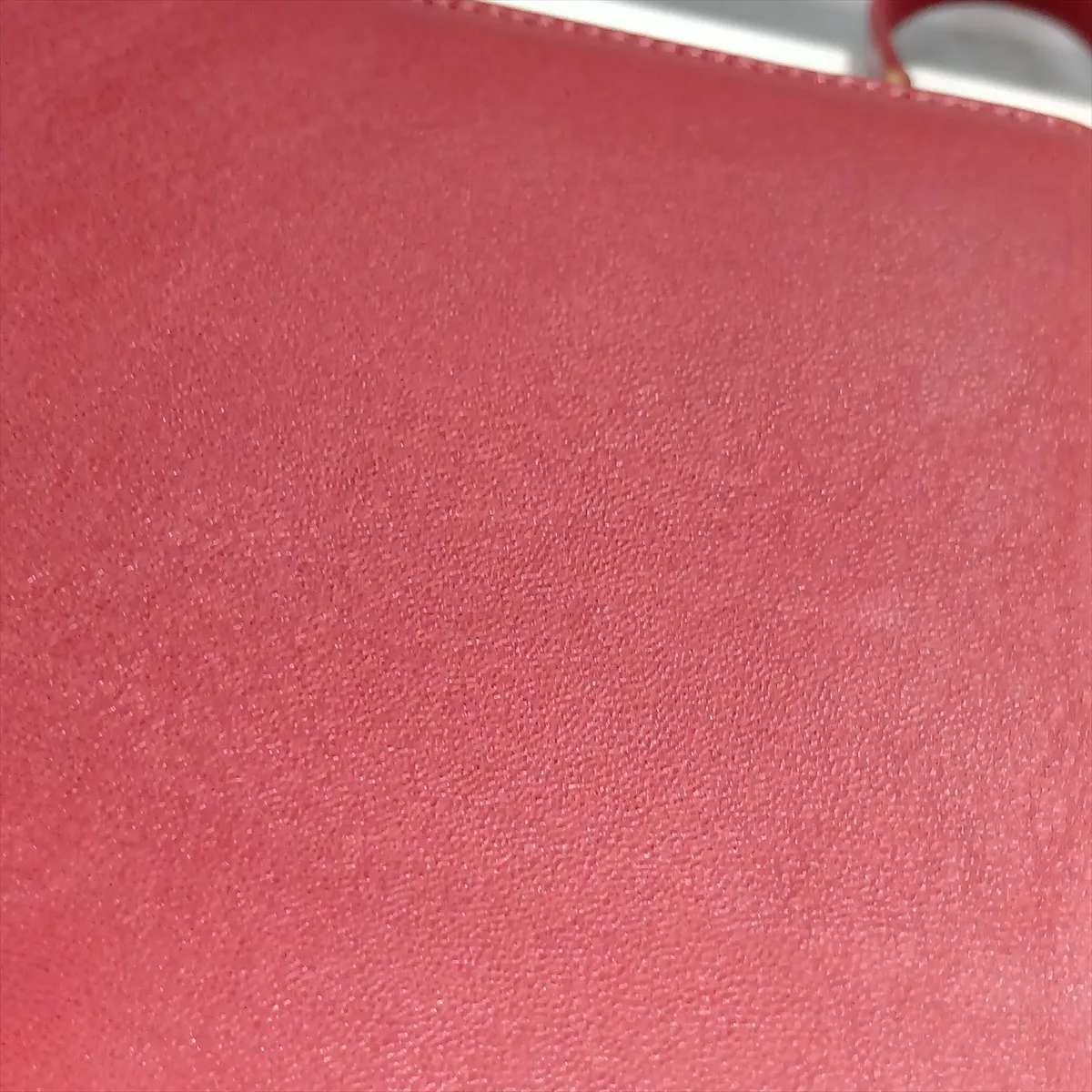 Chevron Lambskin 2-Way Handbag, Red with Gold Hardware, 24408546, Serial Number 24 — view 12