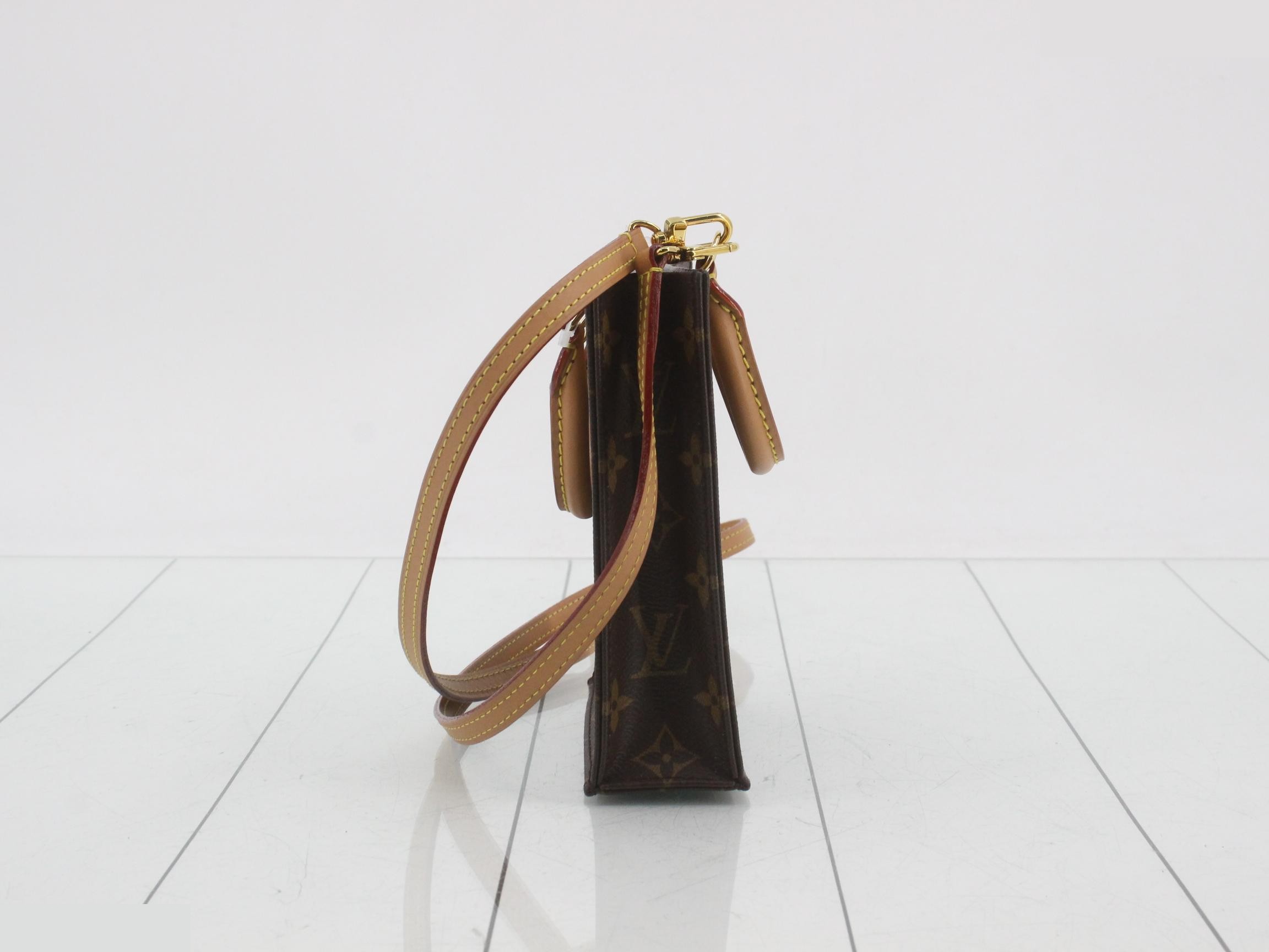 Monogram Petite Sac Plat 2-Way Shoulder/Handbag — view 4