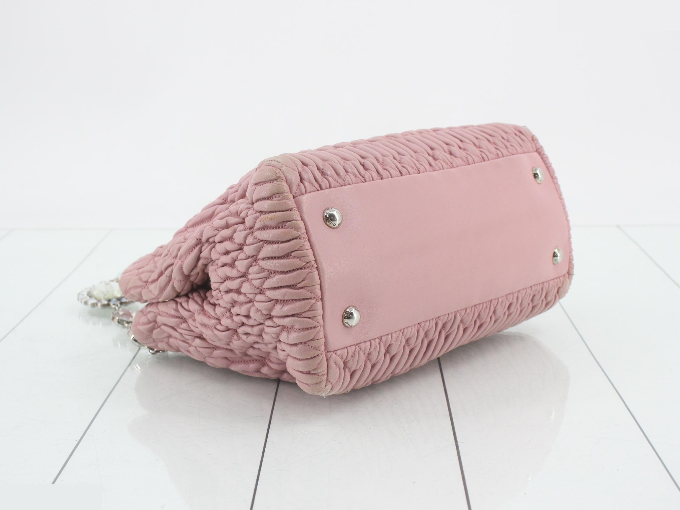 Matelassé Nappa Crystal Leather 2-Way Bag — view 5