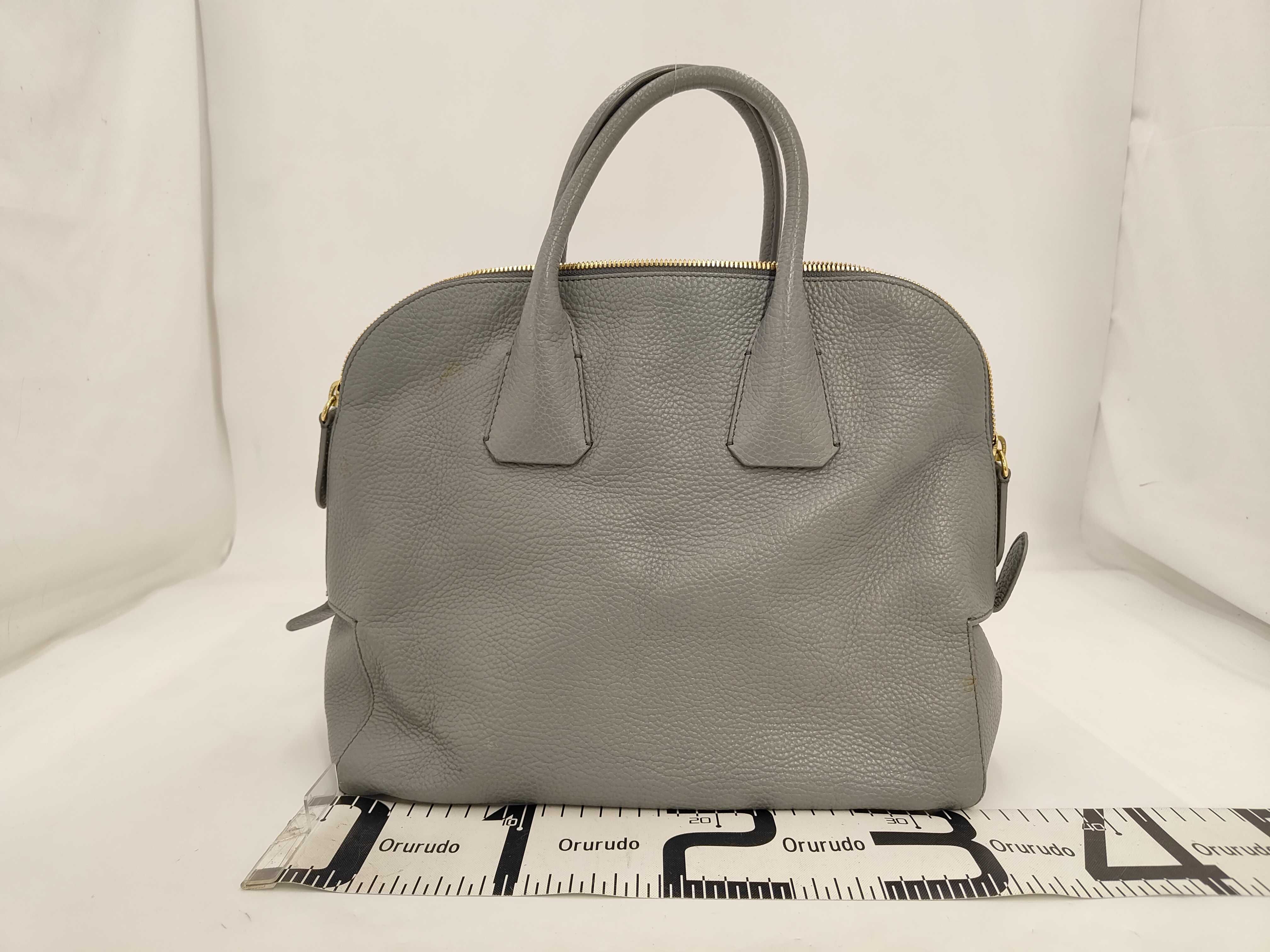 BAG LONDON BLUE LEATHER 2WAY Handbag — view 2