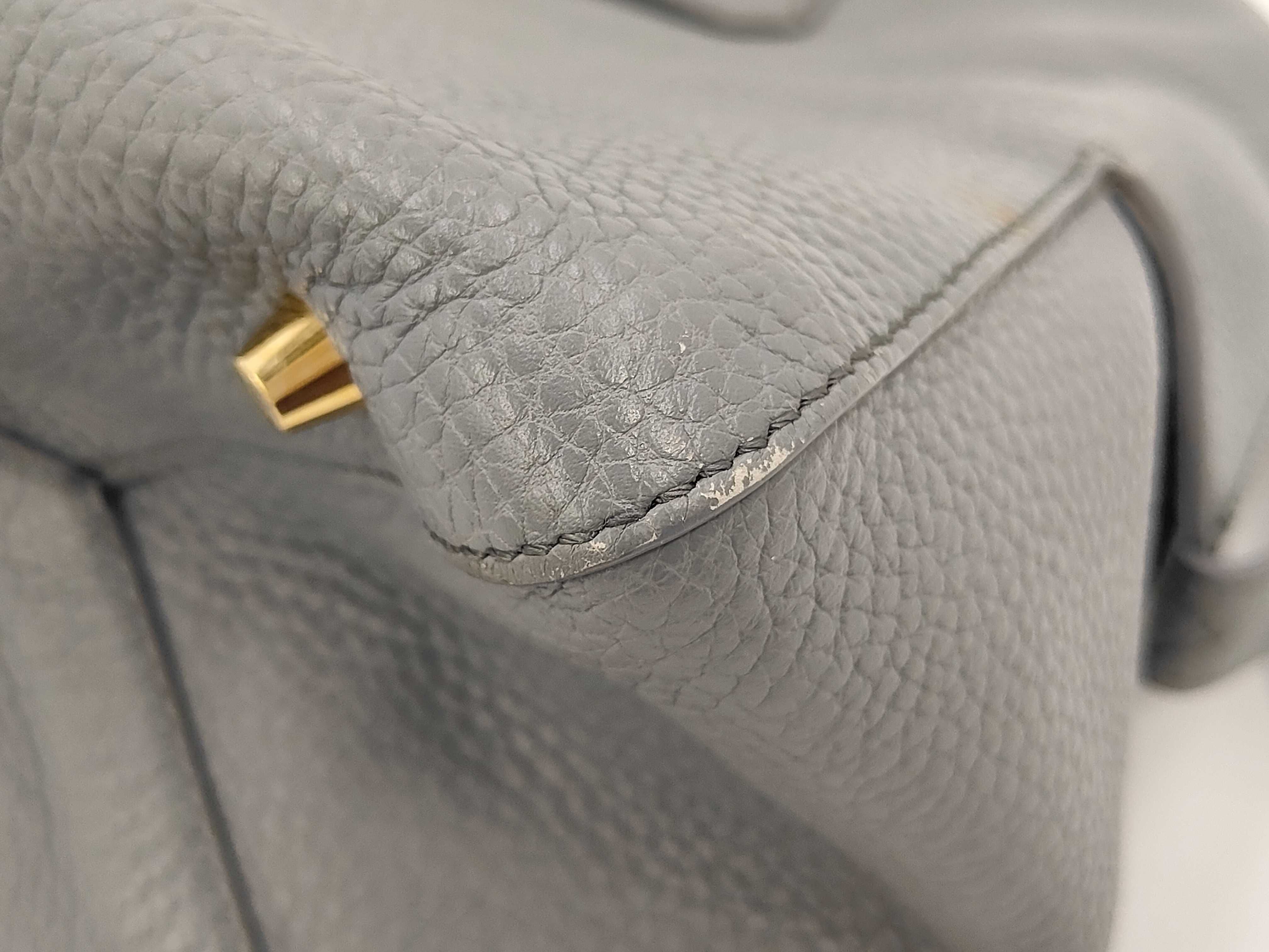 BAG LONDON BLUE LEATHER 2WAY Handbag — view 3