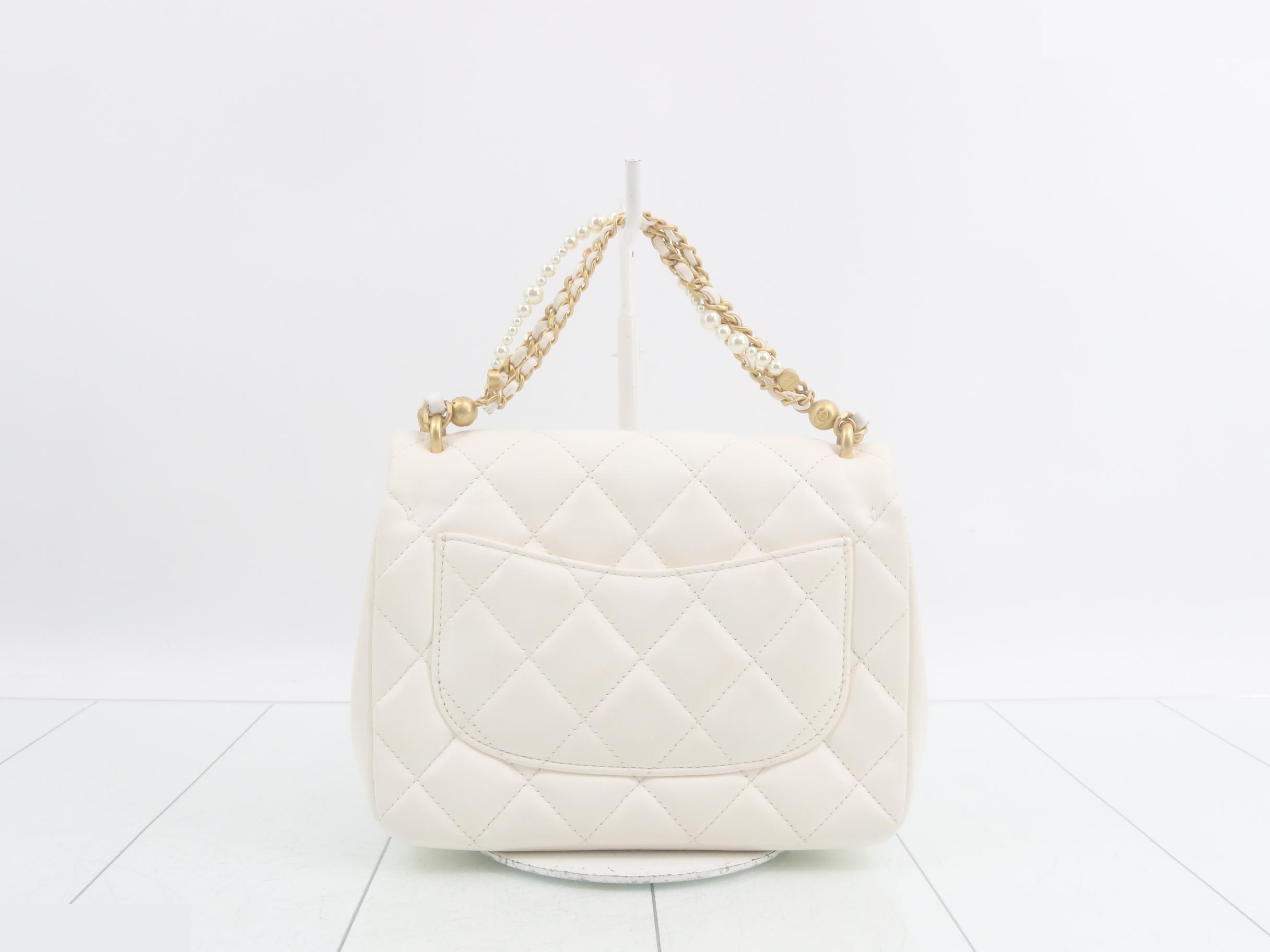Matelassé Chain Shoulder Bag — view 2