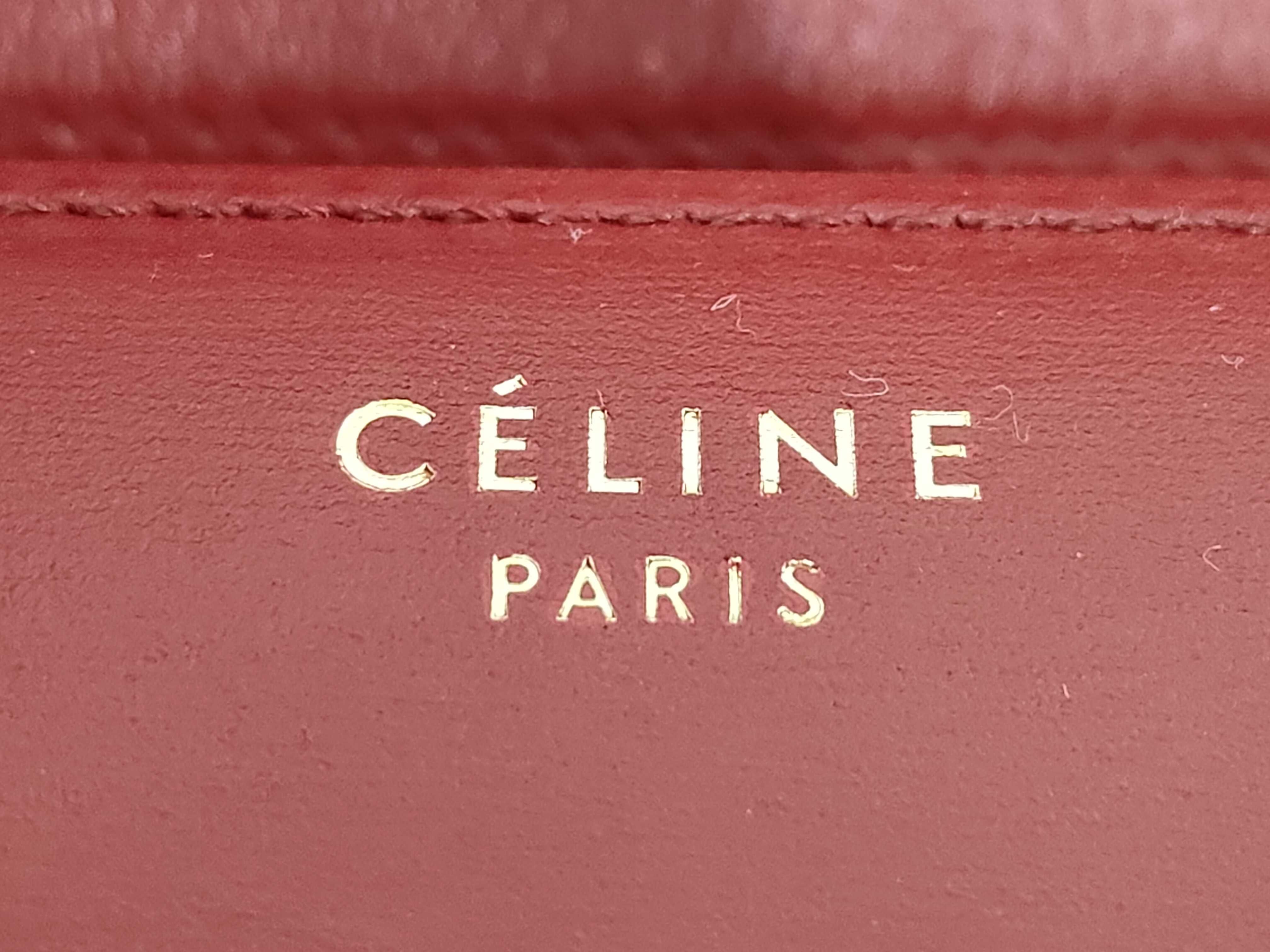 Classic Box Small Leather Shoulder Bag (Red) — view 7