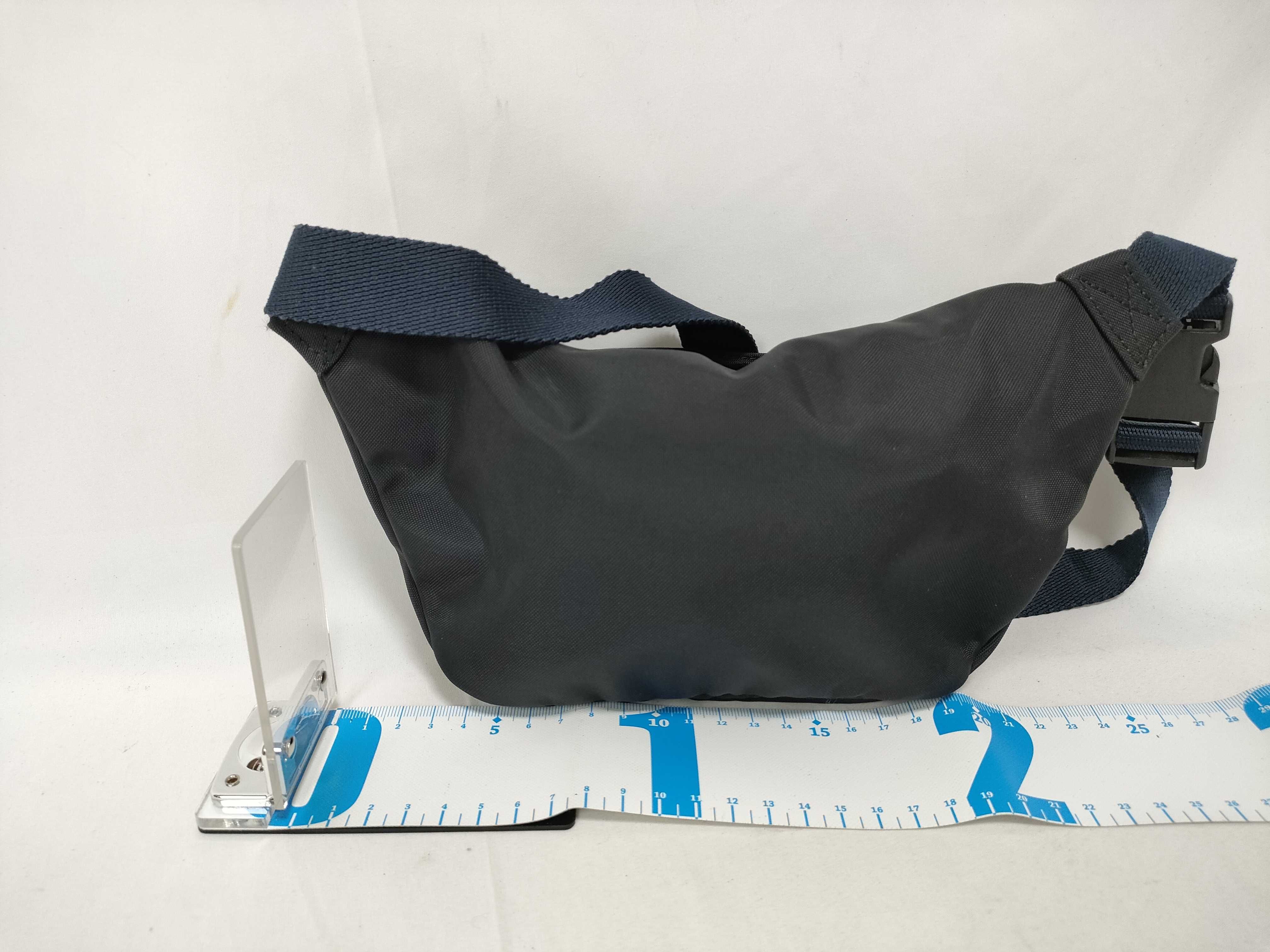 Explorer Nylon Canvas Belt Pack Black Waist Bag — view 2