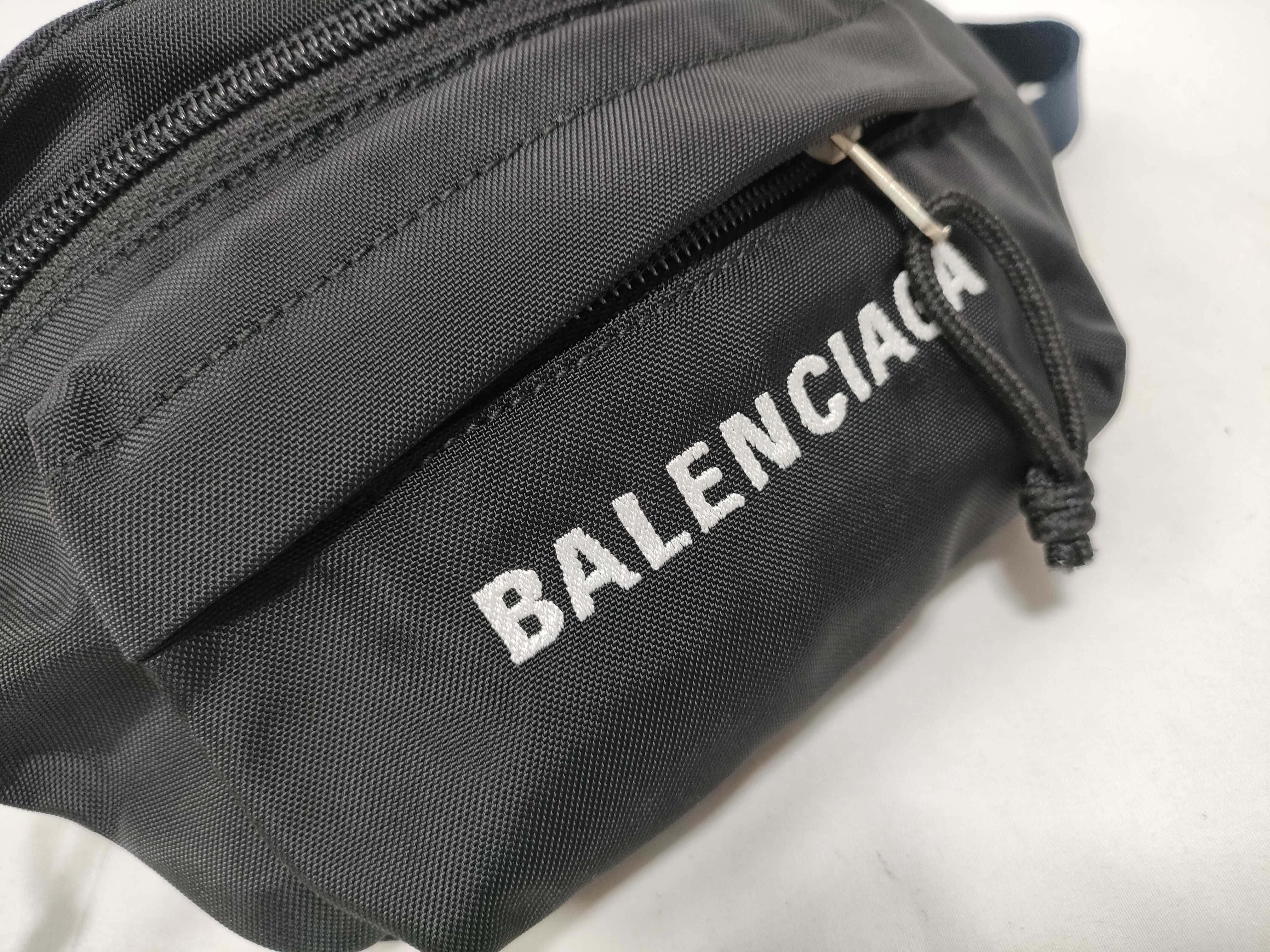 Explorer Nylon Canvas Belt Pack Black Waist Bag — view 10