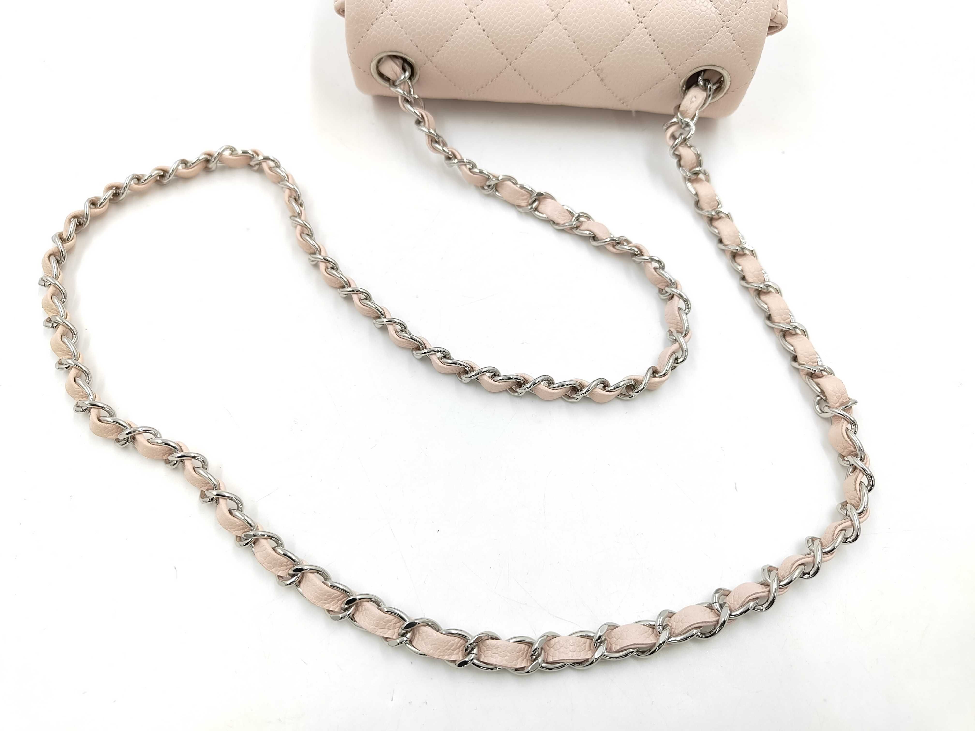 Mini Matelassé 17 Caviar Skin Shoulder Bag #18 — view 3