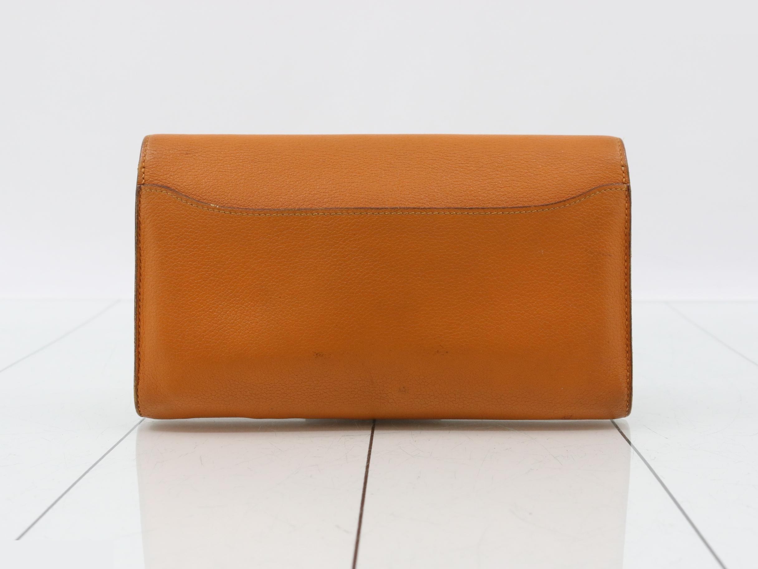 Constance Long To Go Wallet, Orange — view 2