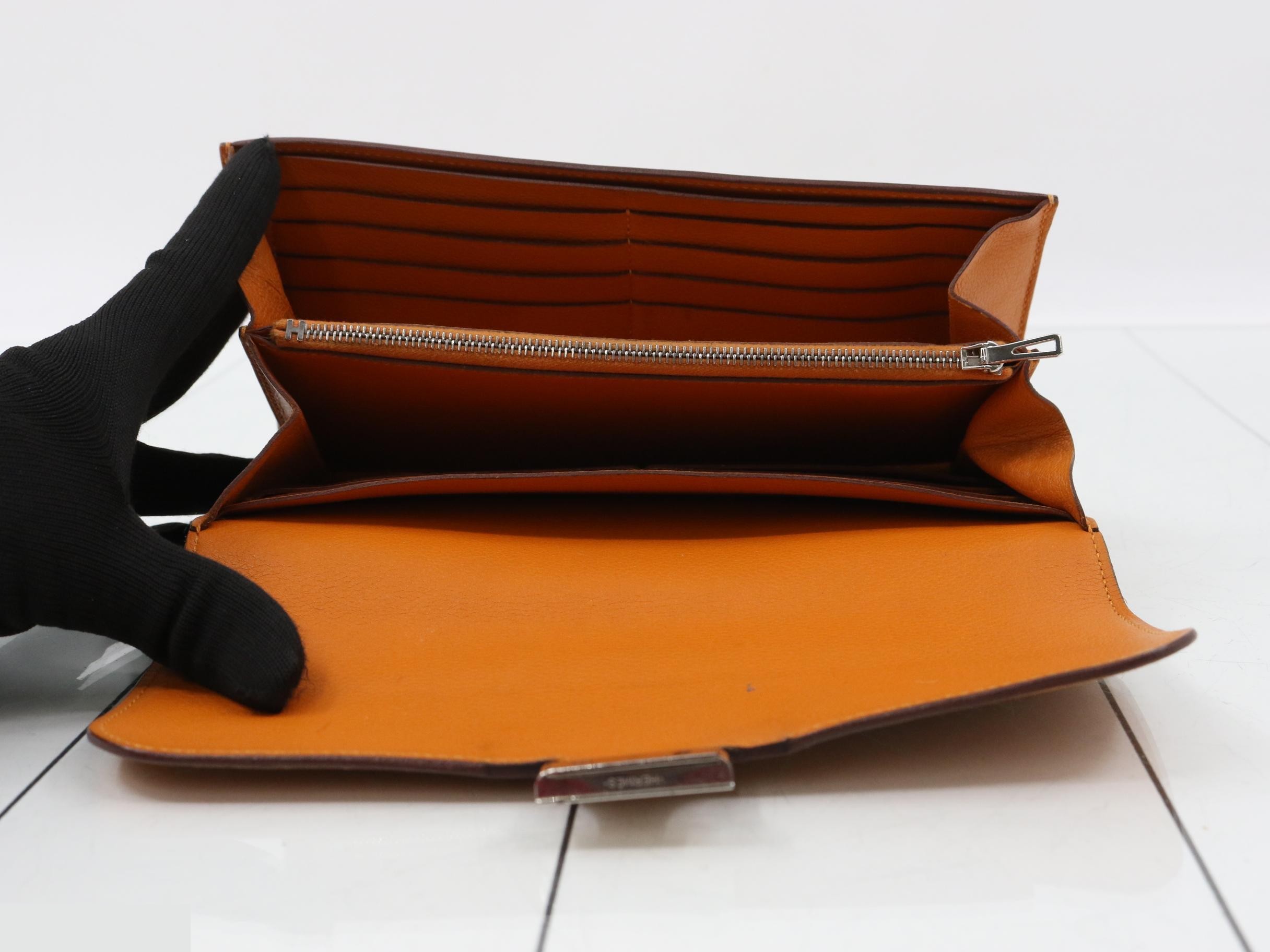 Constance Long To Go Wallet, Orange — view 4