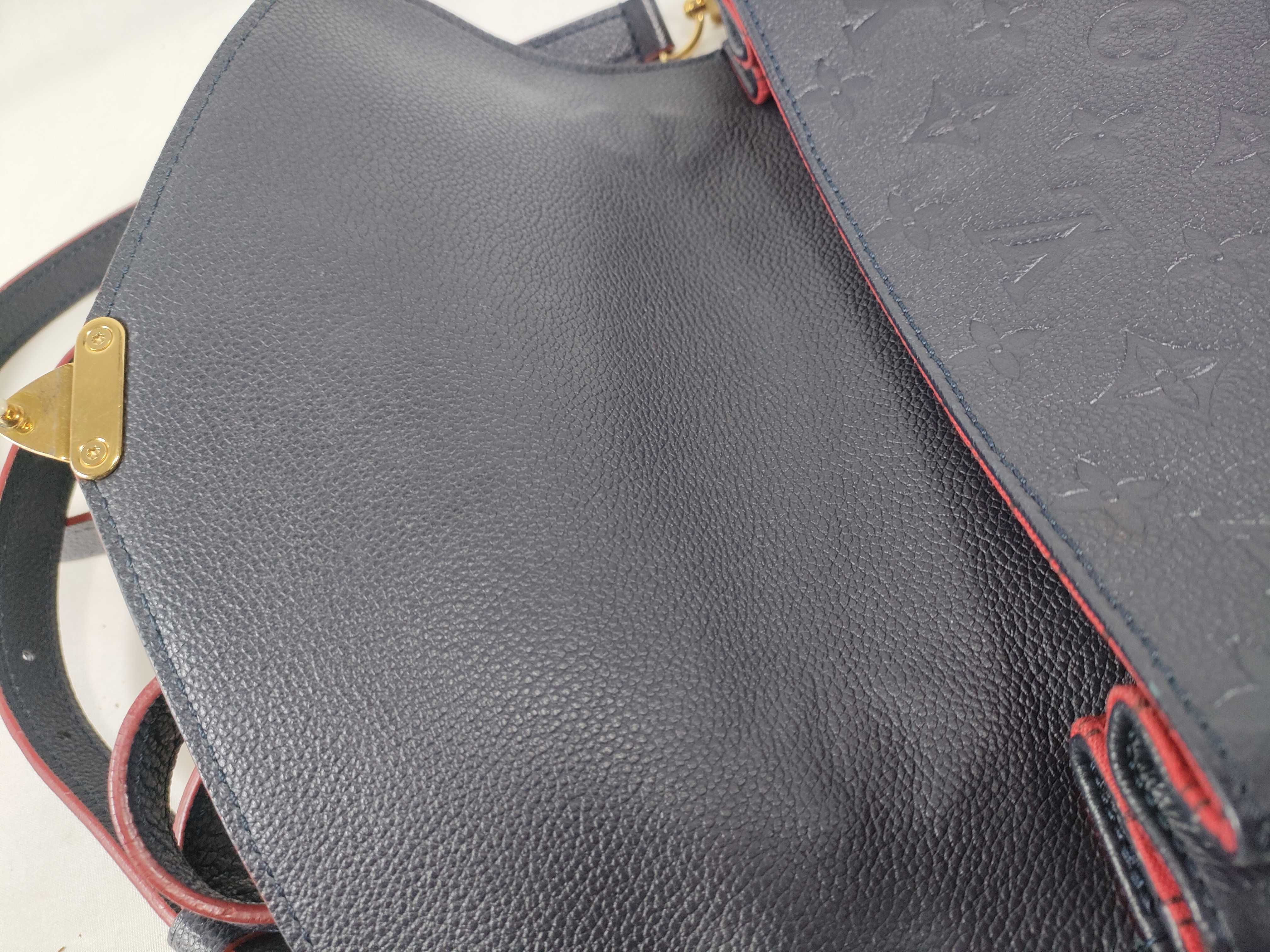 Monogram Empreinte Louis Vuitton Pochette Métis Shoulder Bag — view 9