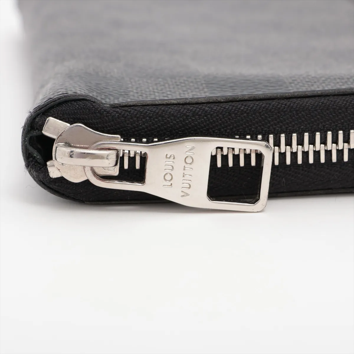 Damier Graphite Zippy Wallet Vertical N63095 GI0149 Black Round Zip Wallet — view 9