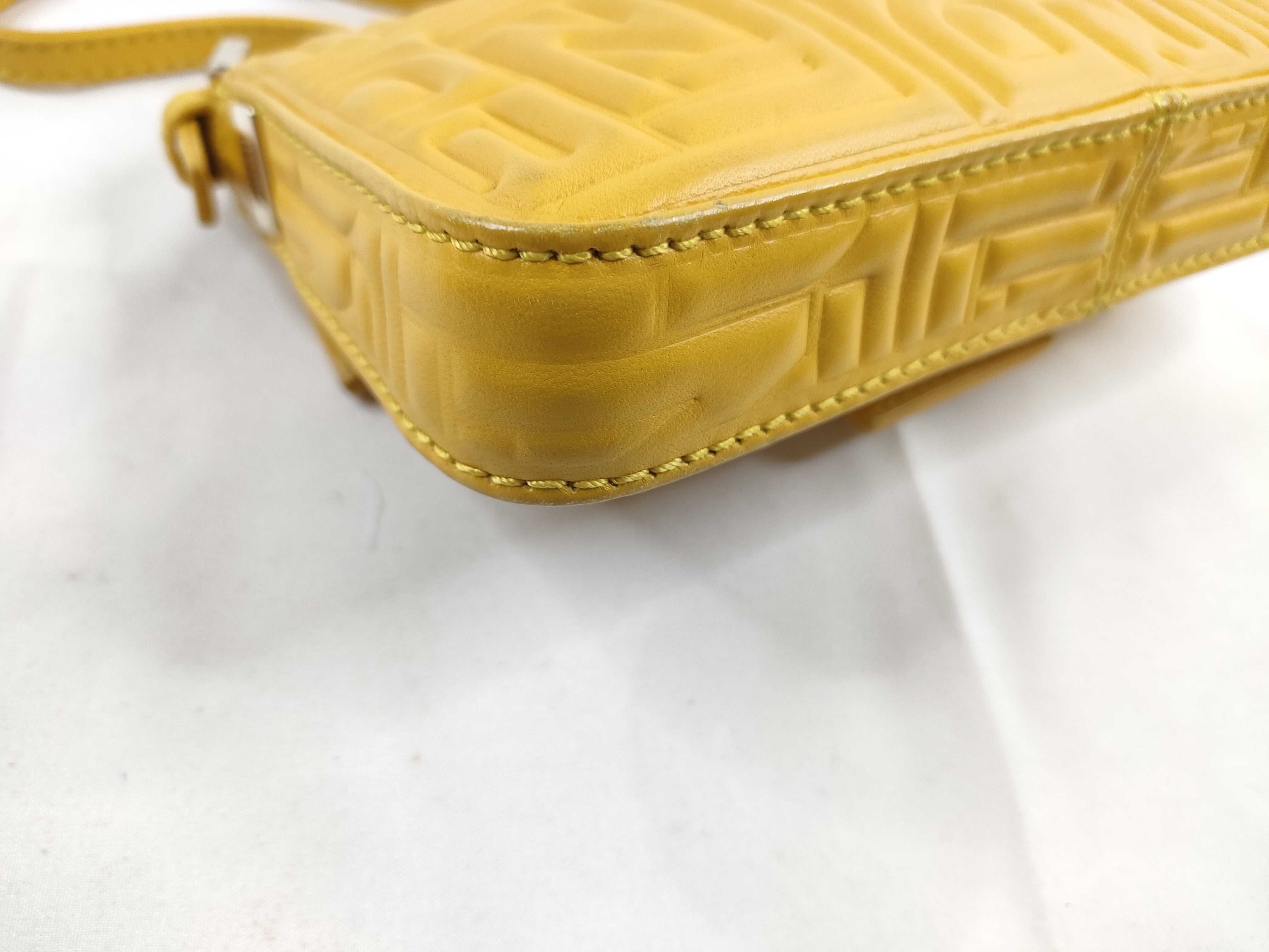 handbag, Nappa leather, yellow — view 3