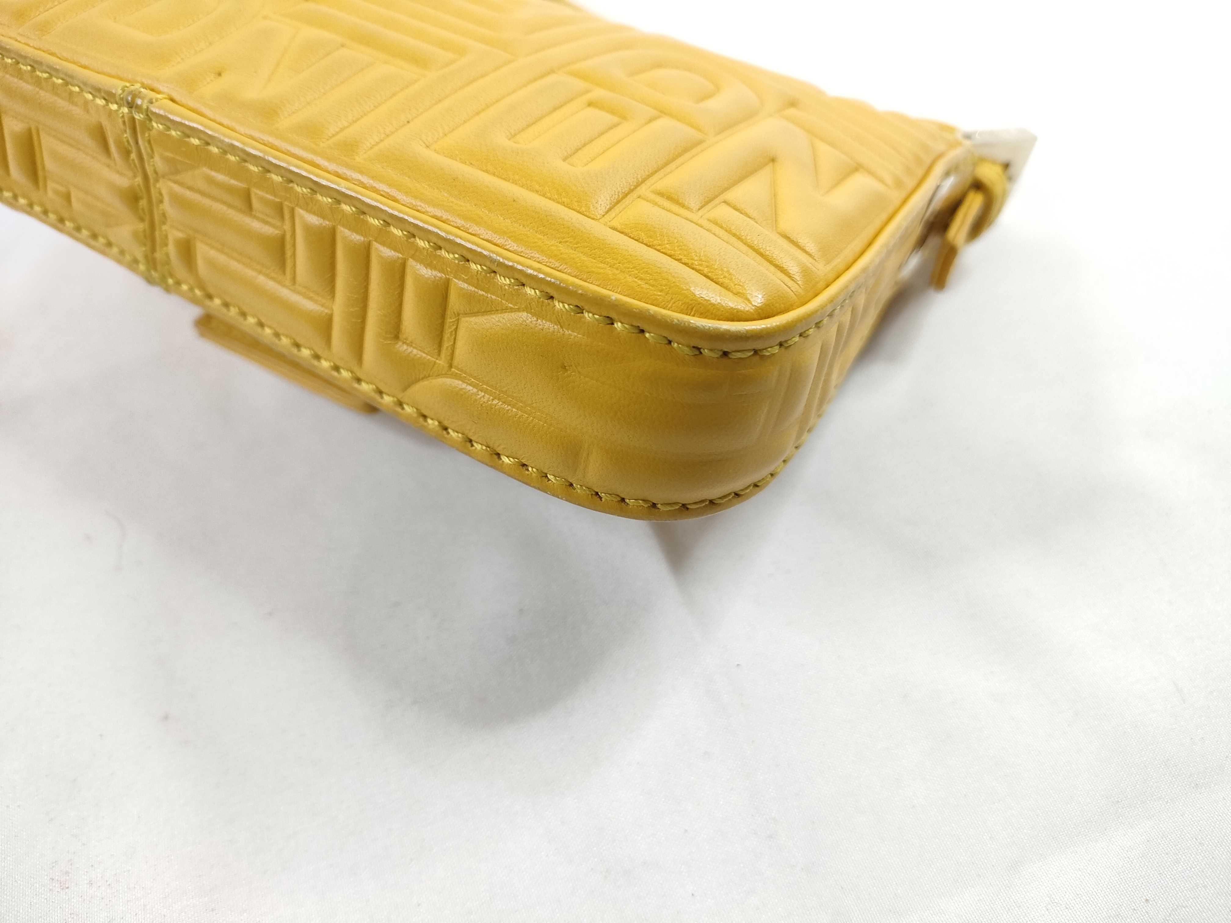 handbag, Nappa leather, yellow — view 5