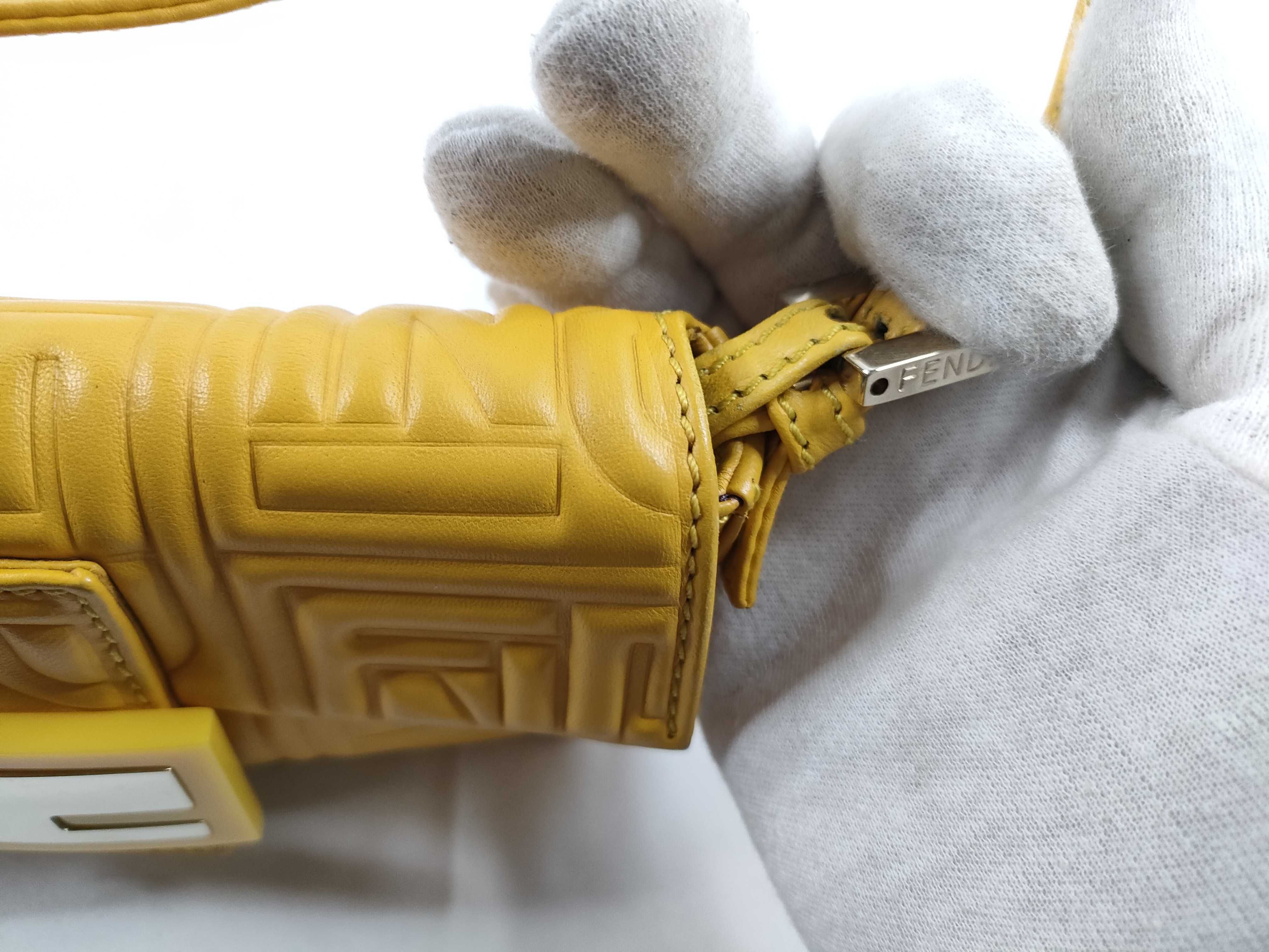 handbag, Nappa leather, yellow — view 8
