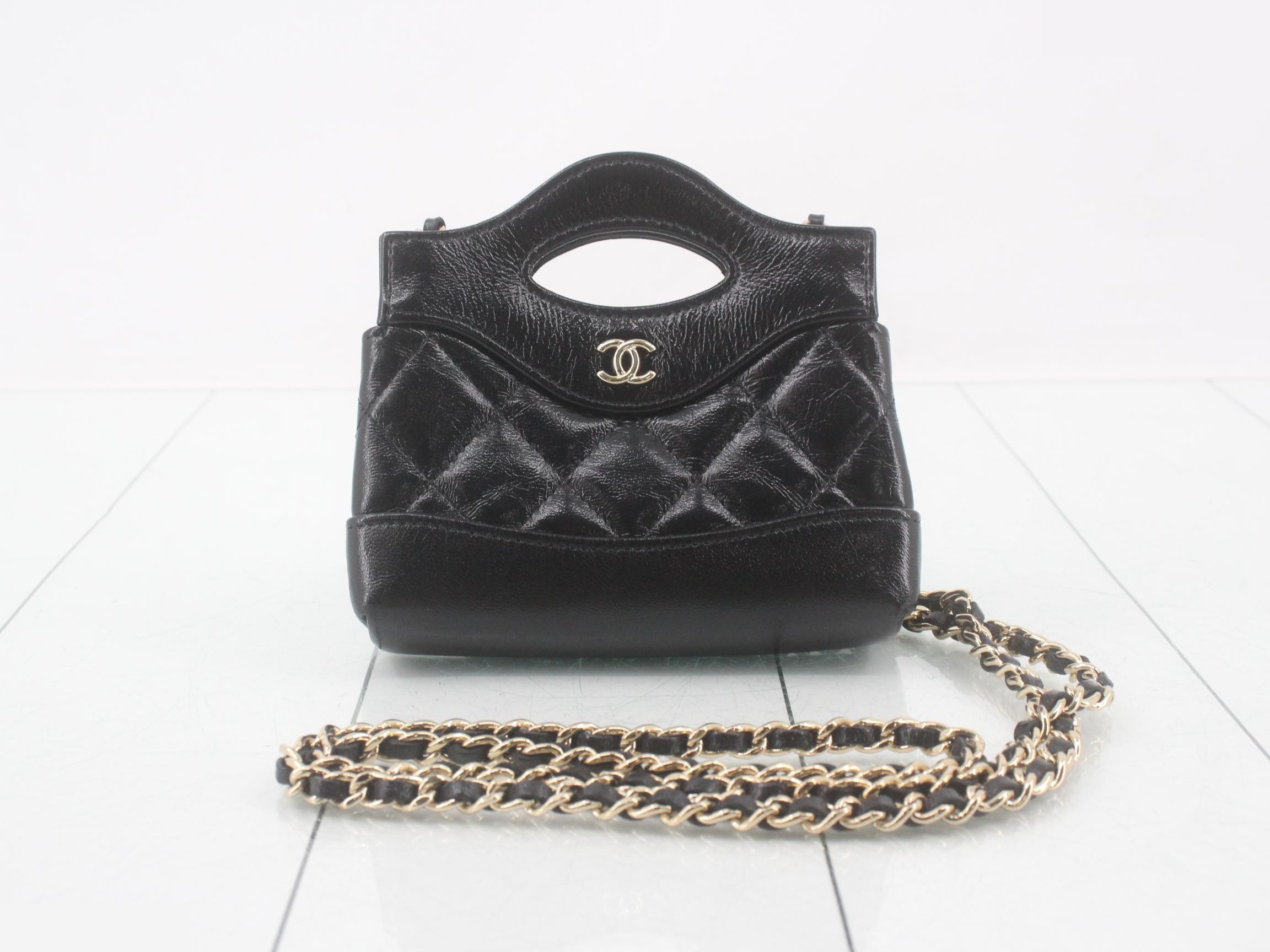 31 Mini Matelassé Shoulder Bag