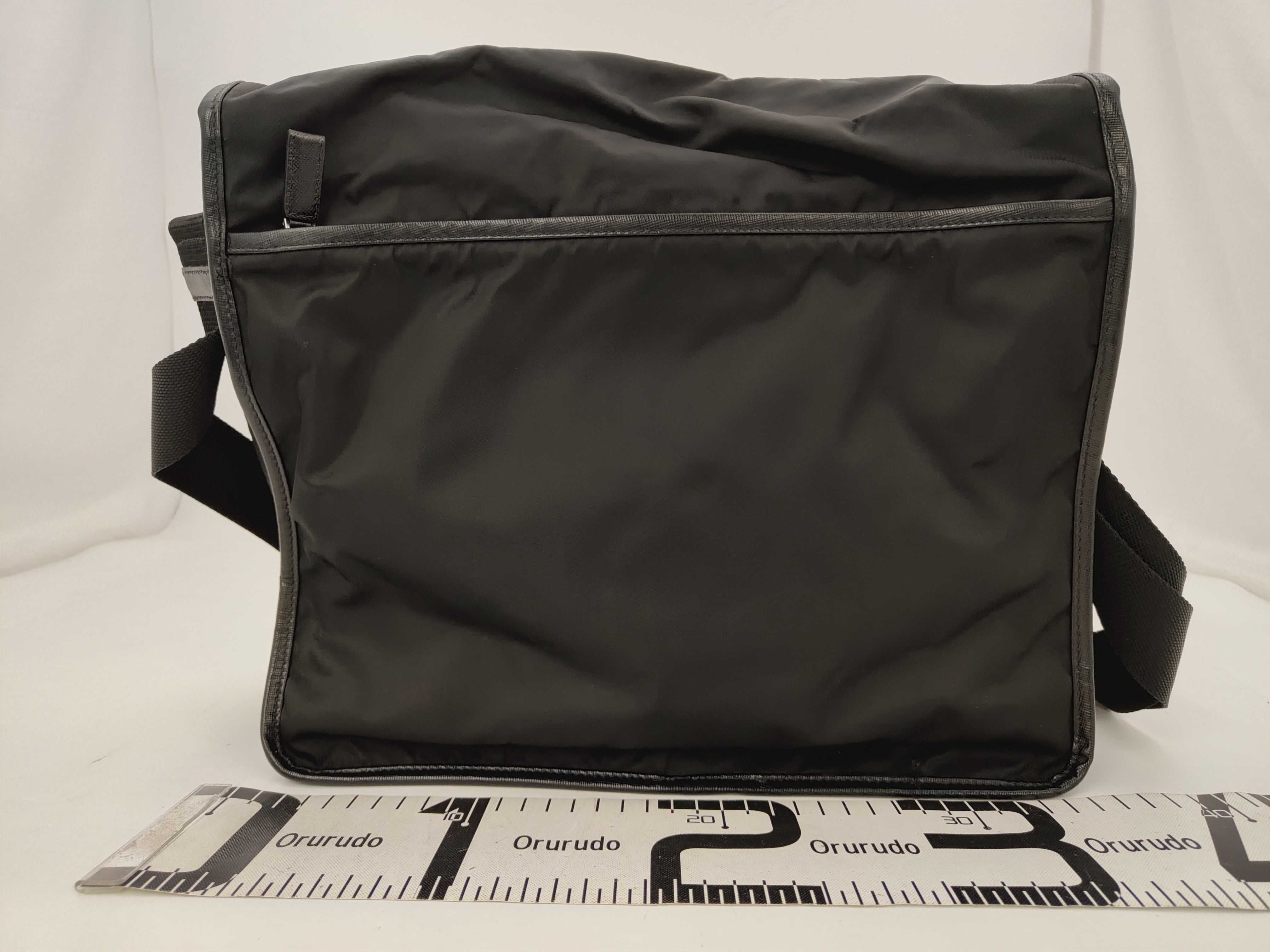 Nylon Prada Black Nylon Shoulder Bag — view 2