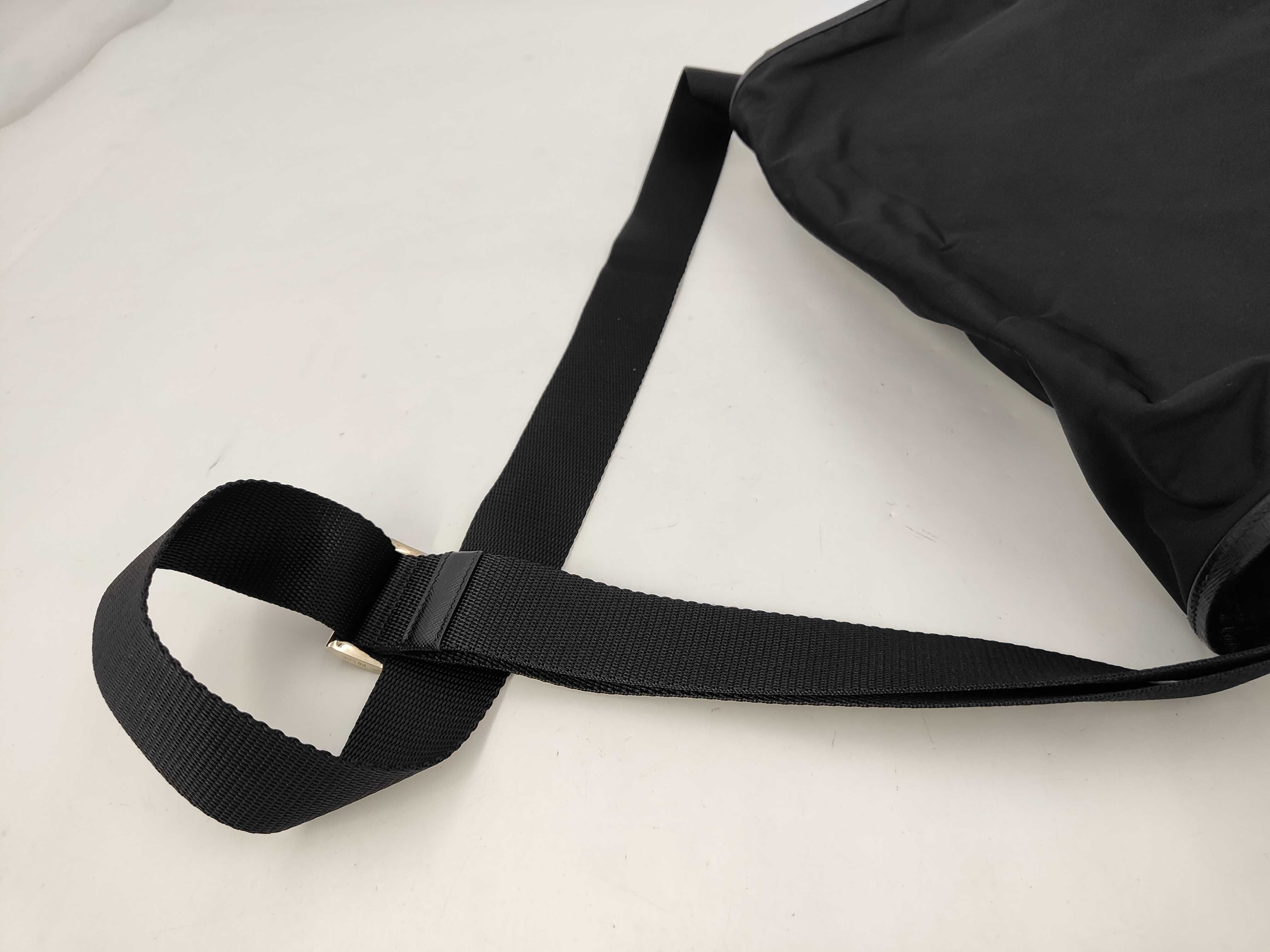 Nylon Prada Black Nylon Shoulder Bag — view 6