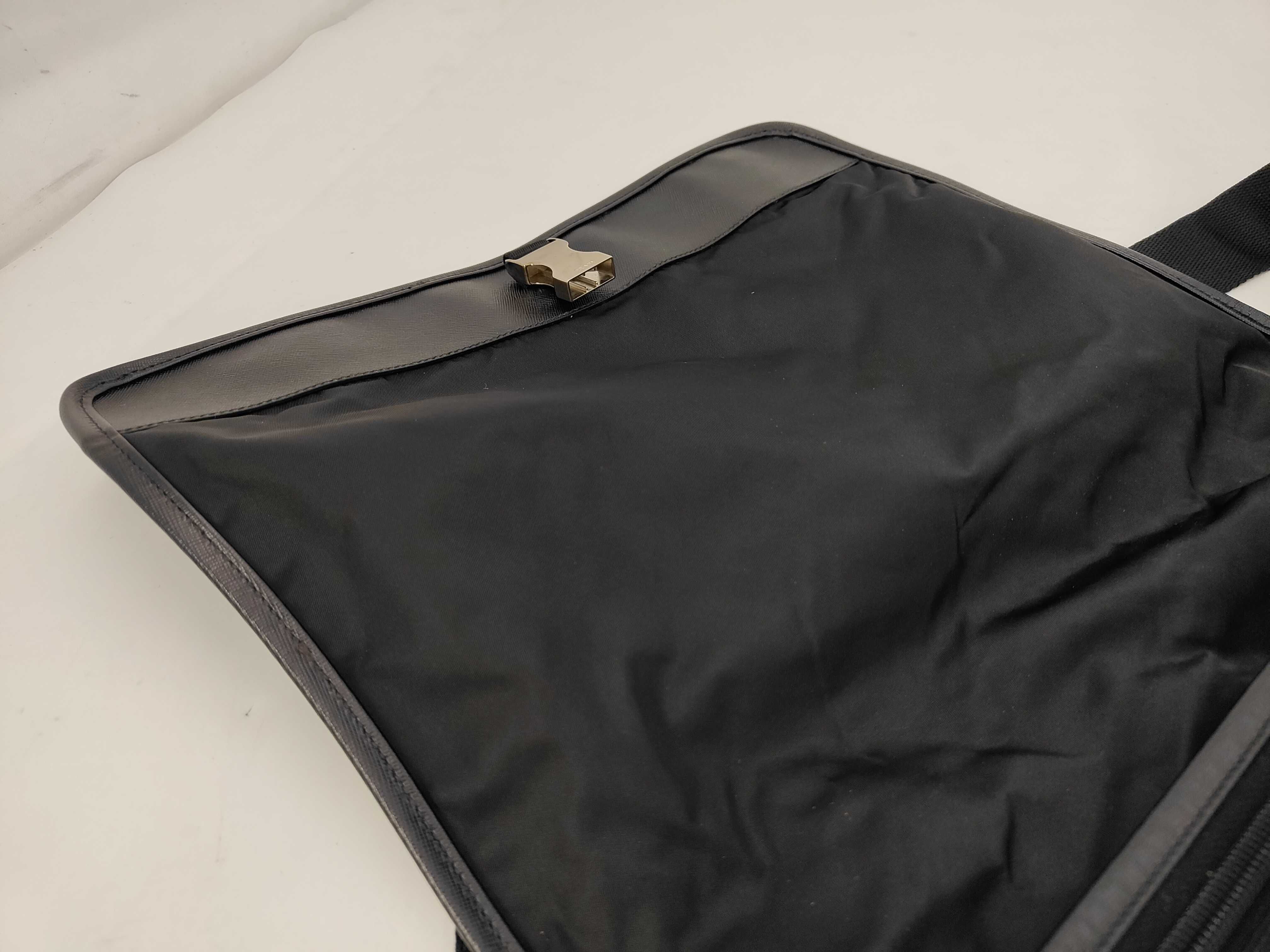 Nylon Prada Black Nylon Shoulder Bag — view 8