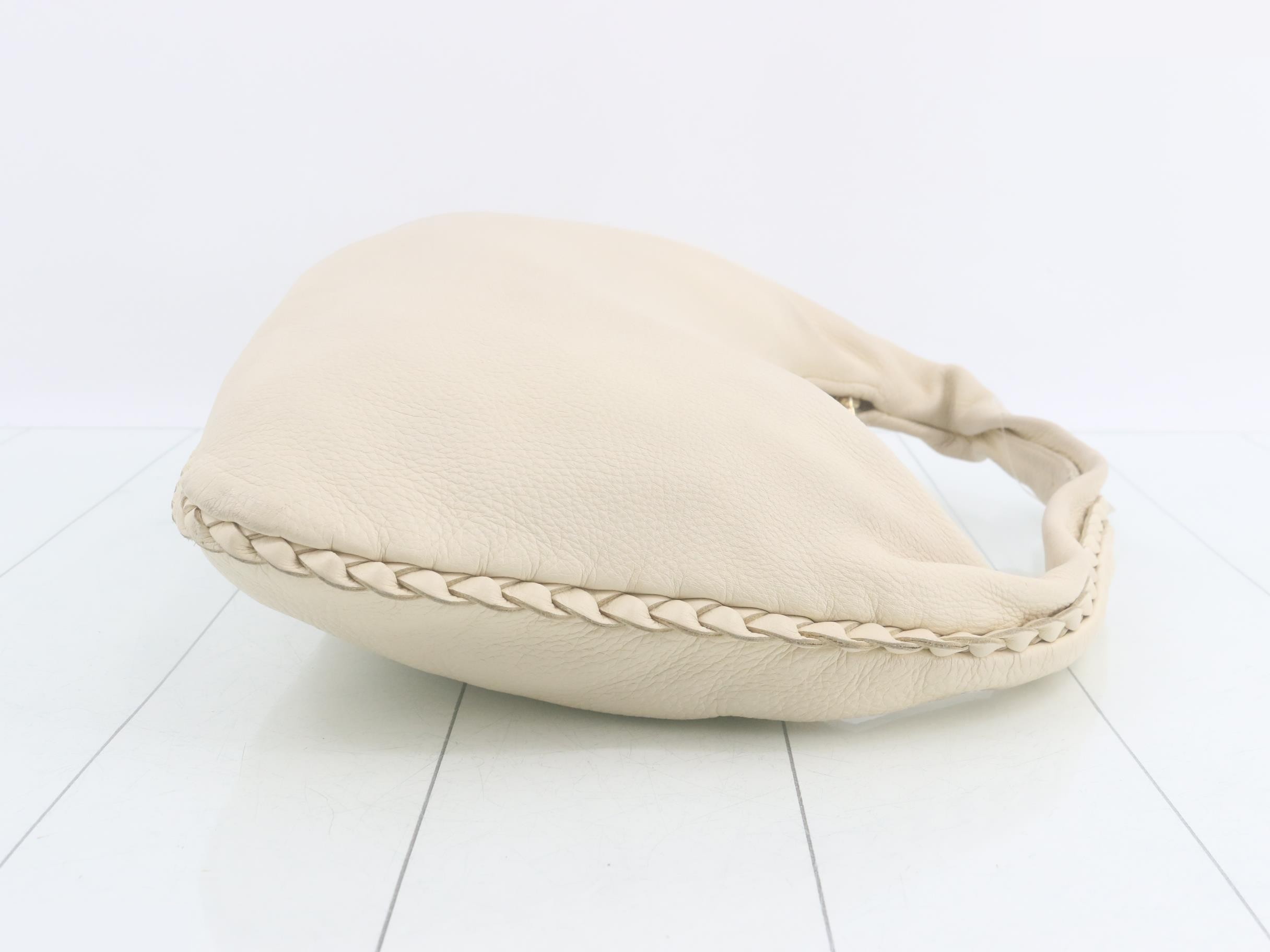 Intrecciato One-Shoulder Hobo Bag — view 3