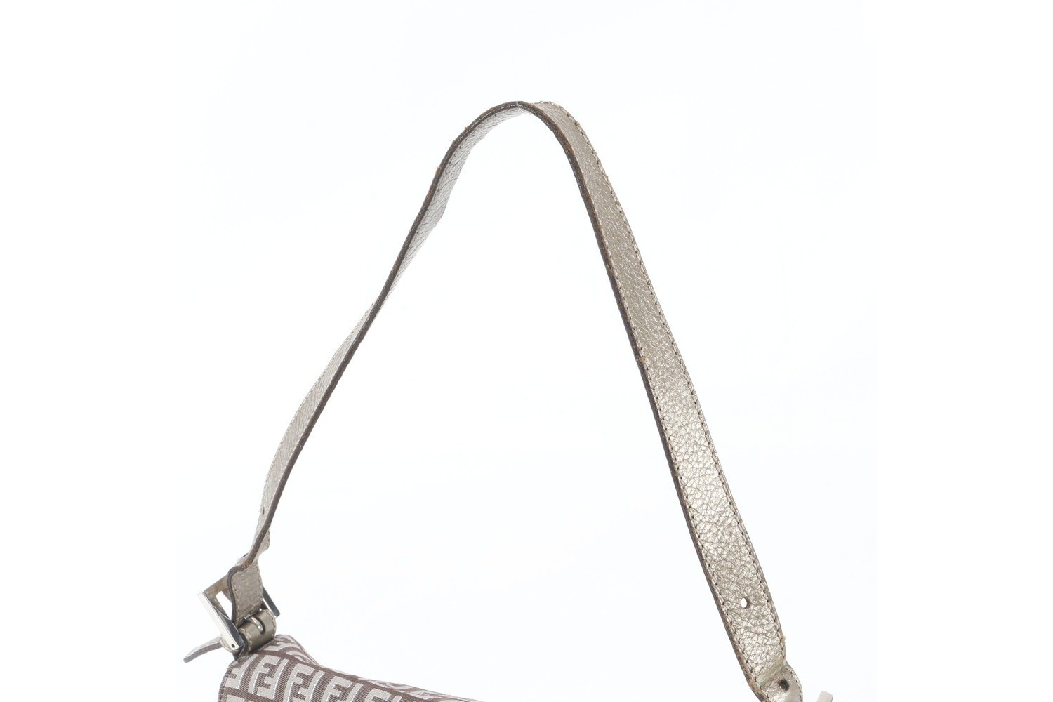 Zucchino Mamma Baguette Leather Shoulder Bag — view 2