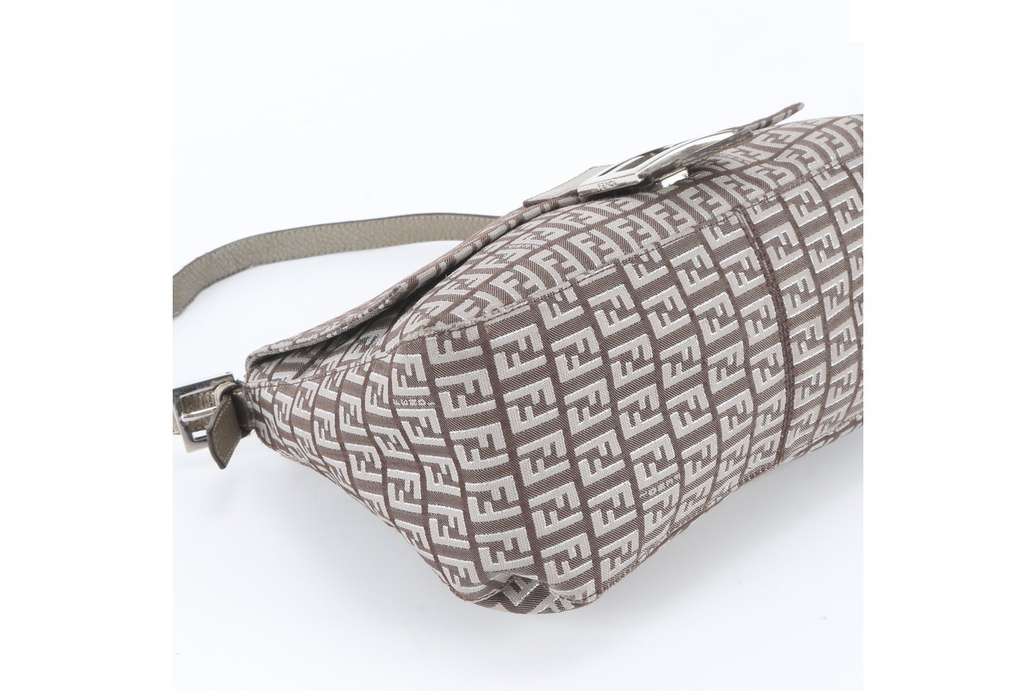 Zucchino Mamma Baguette Leather Shoulder Bag — view 5