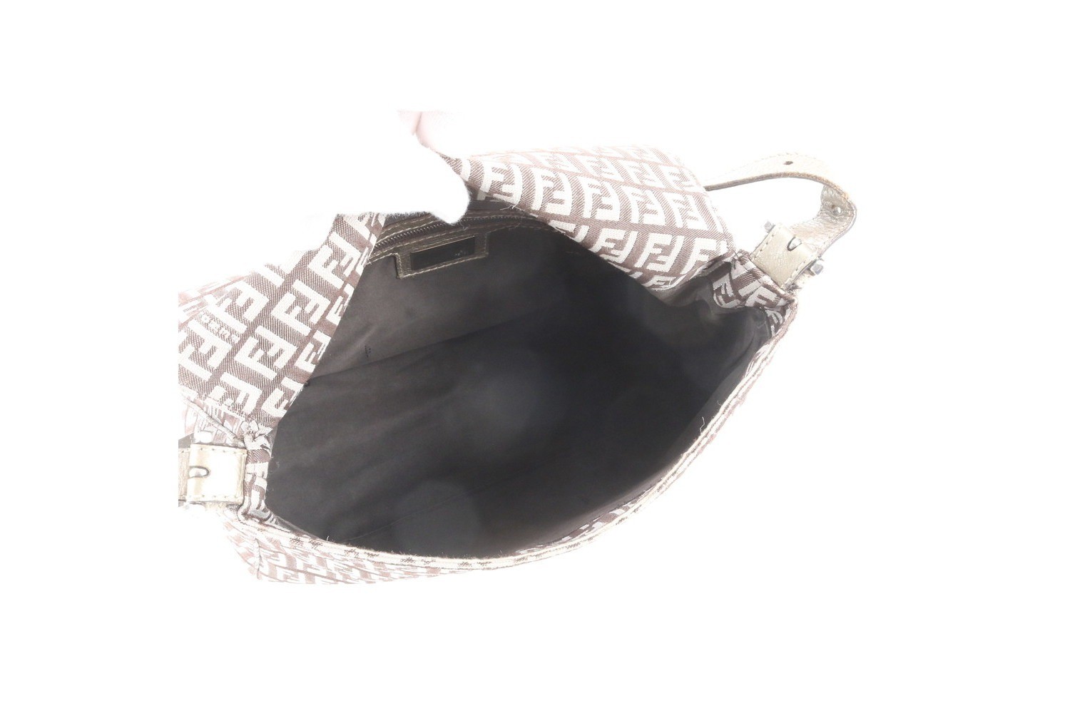 Zucchino Mamma Baguette Leather Shoulder Bag — view 7