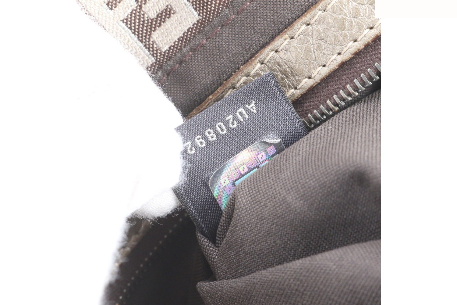Zucchino Mamma Baguette Leather Shoulder Bag — view 9