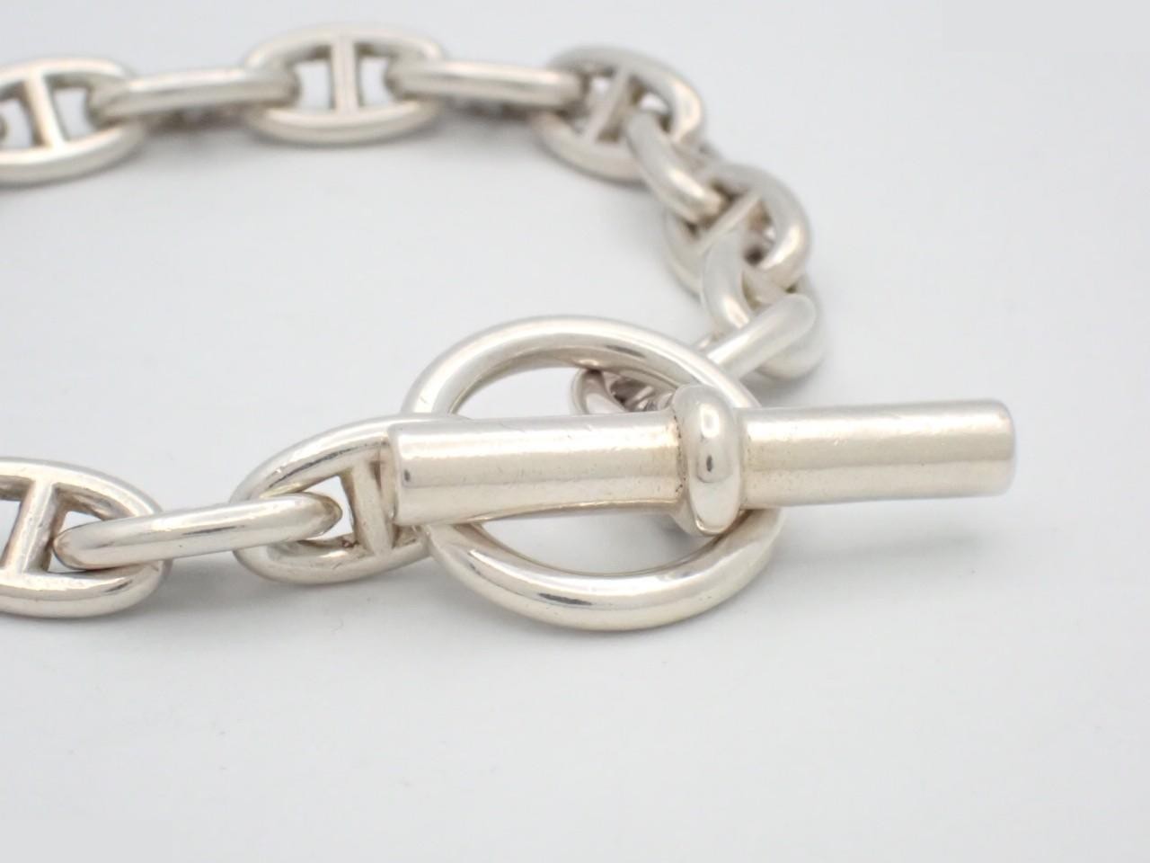 Margiela era Chaine d'Ancre bracelet, PM, 18 links, Ag925/36. — view 3