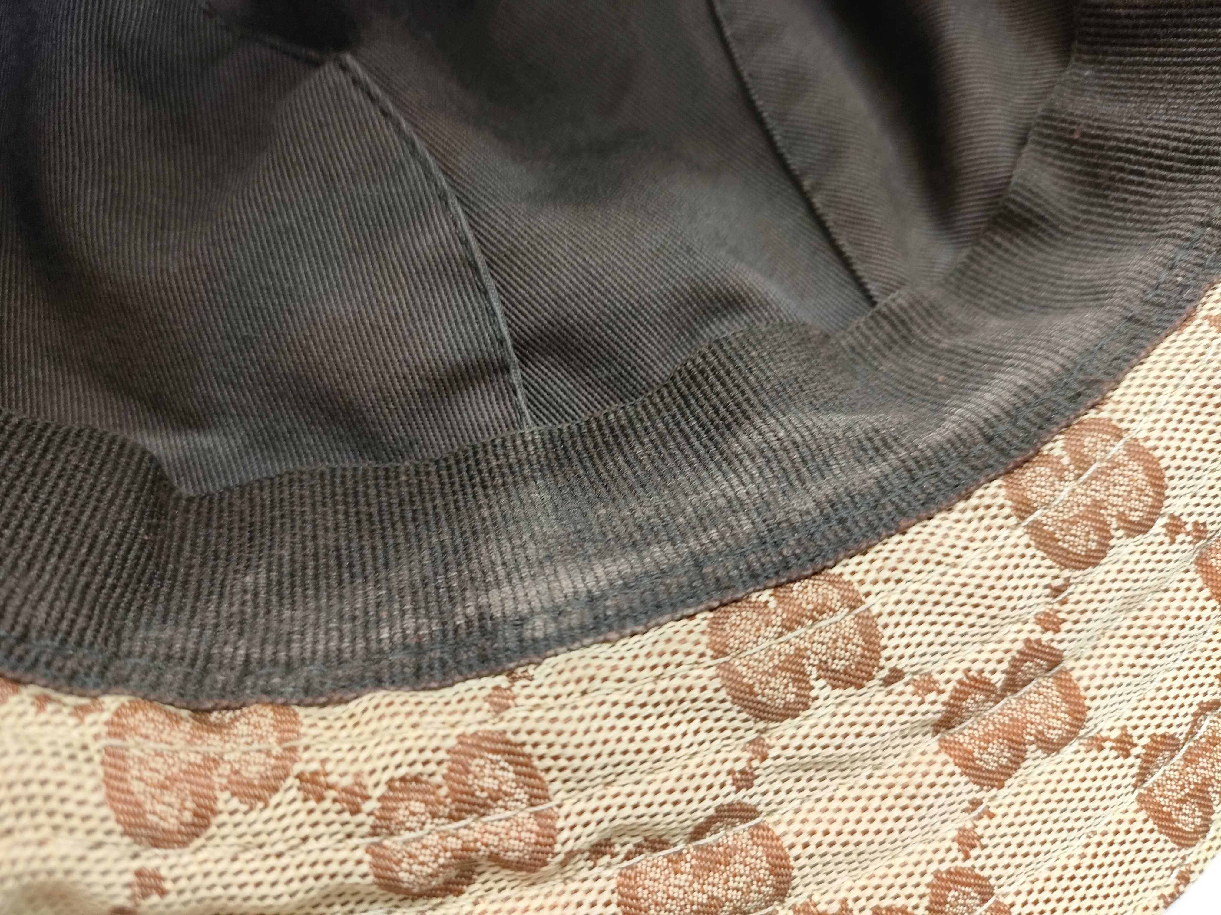 GG pattern Sherry line bucket hat with dust bag and other accessories. — view 11